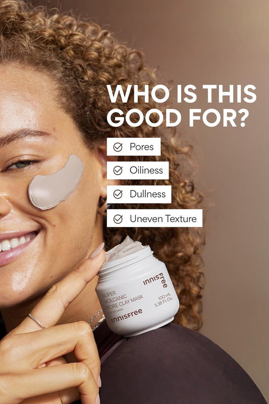 INNISFREE SUPER VOLCANIC PORE CLAY MASK (100ml) - BSW BEAUTY CANADA