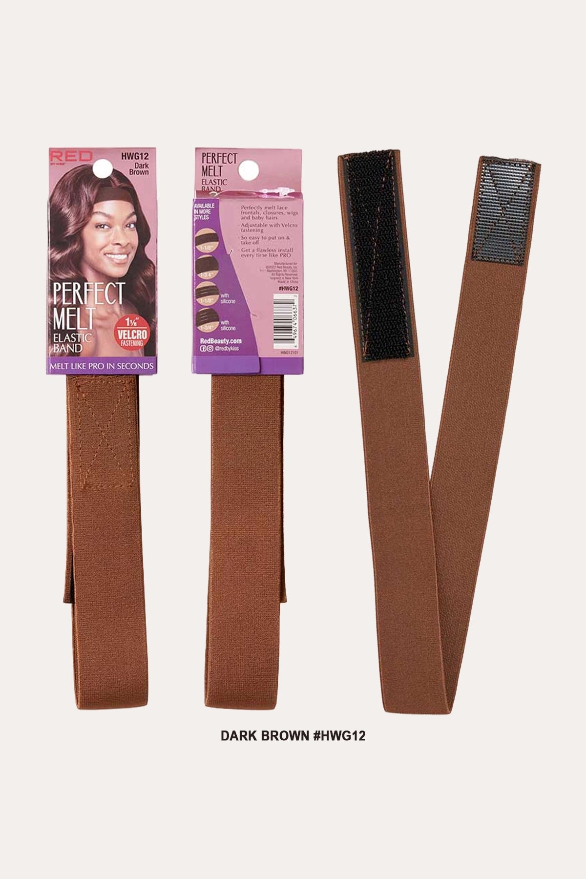 RED BY KISS PREMIUM ELASTIC WIG BAND - REGULAR