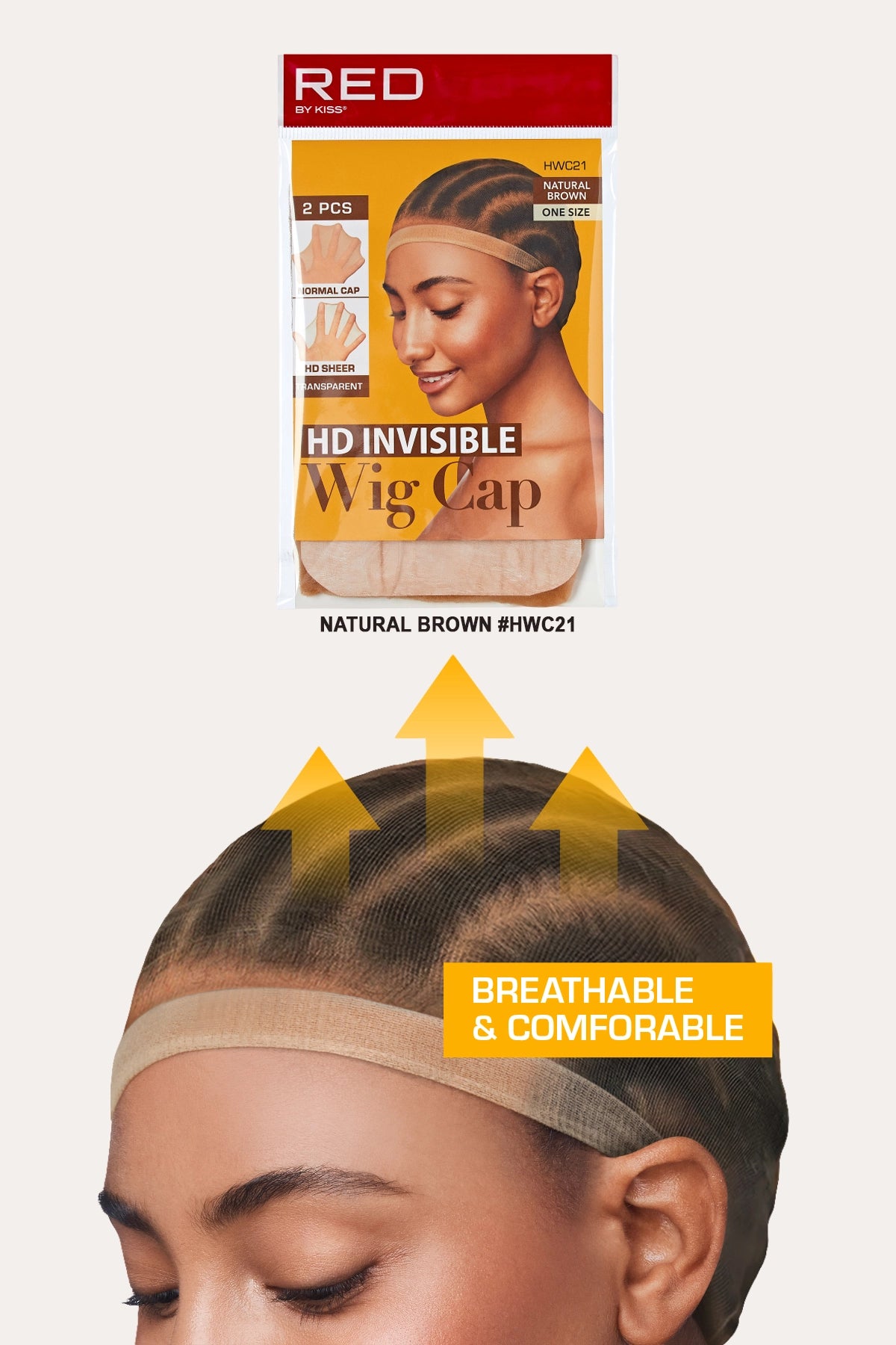 RED BY KISS HD INVISIBLE WIG CAP