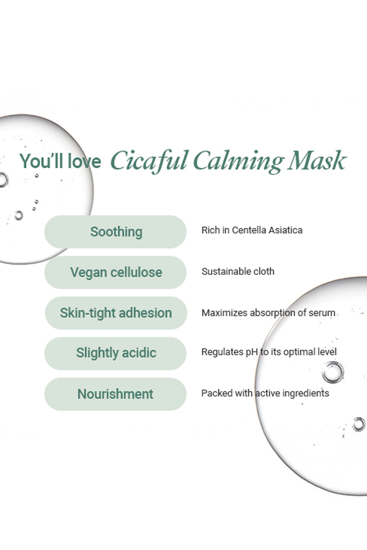 BEPLAIN CICAFUL CALMING MASK - BSW BEAUTY CANADA