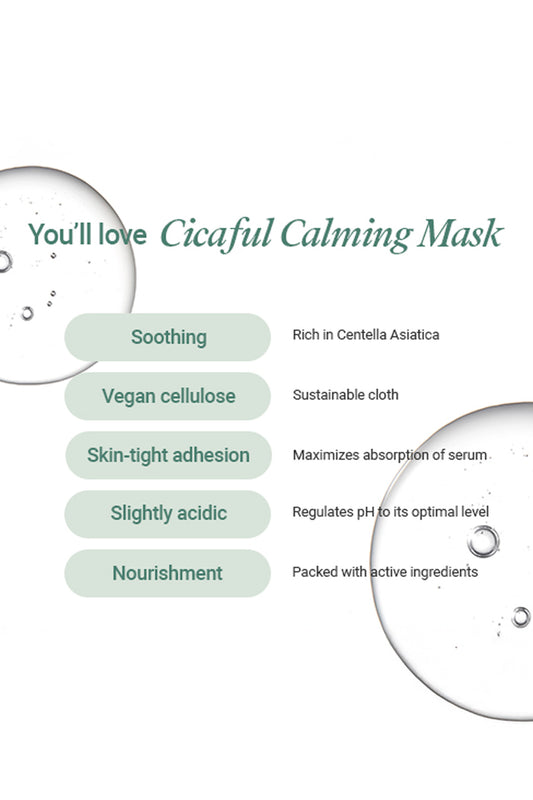 BEPLAIN CICAFUL CALMING MASK - BSW BEAUTY CANADA