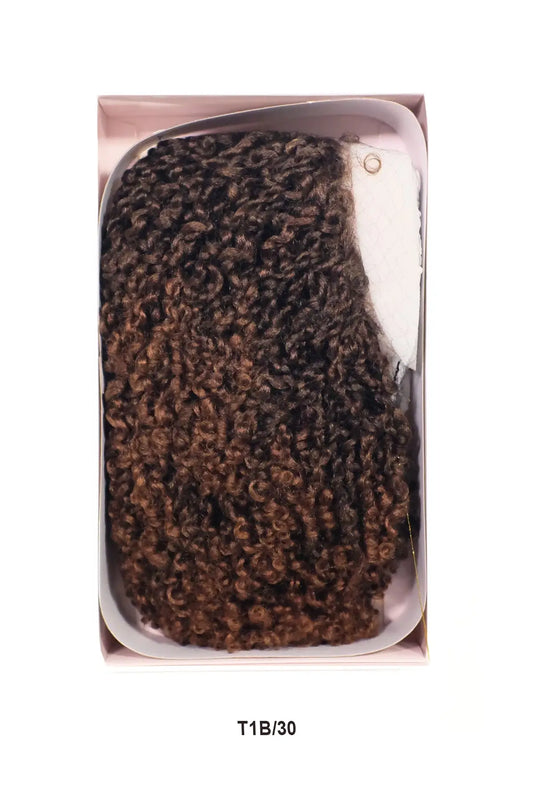 NUTIQUE ILLUZE GLUELESS WIG HD LACE PART - YANKY TWIST 14" NUTIQUE