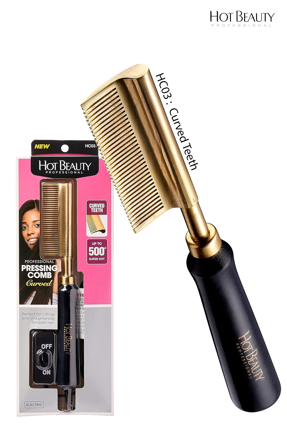 HOT BEAUTY HOT COMB - 4TYPES - BSW BEAUTY CANADA