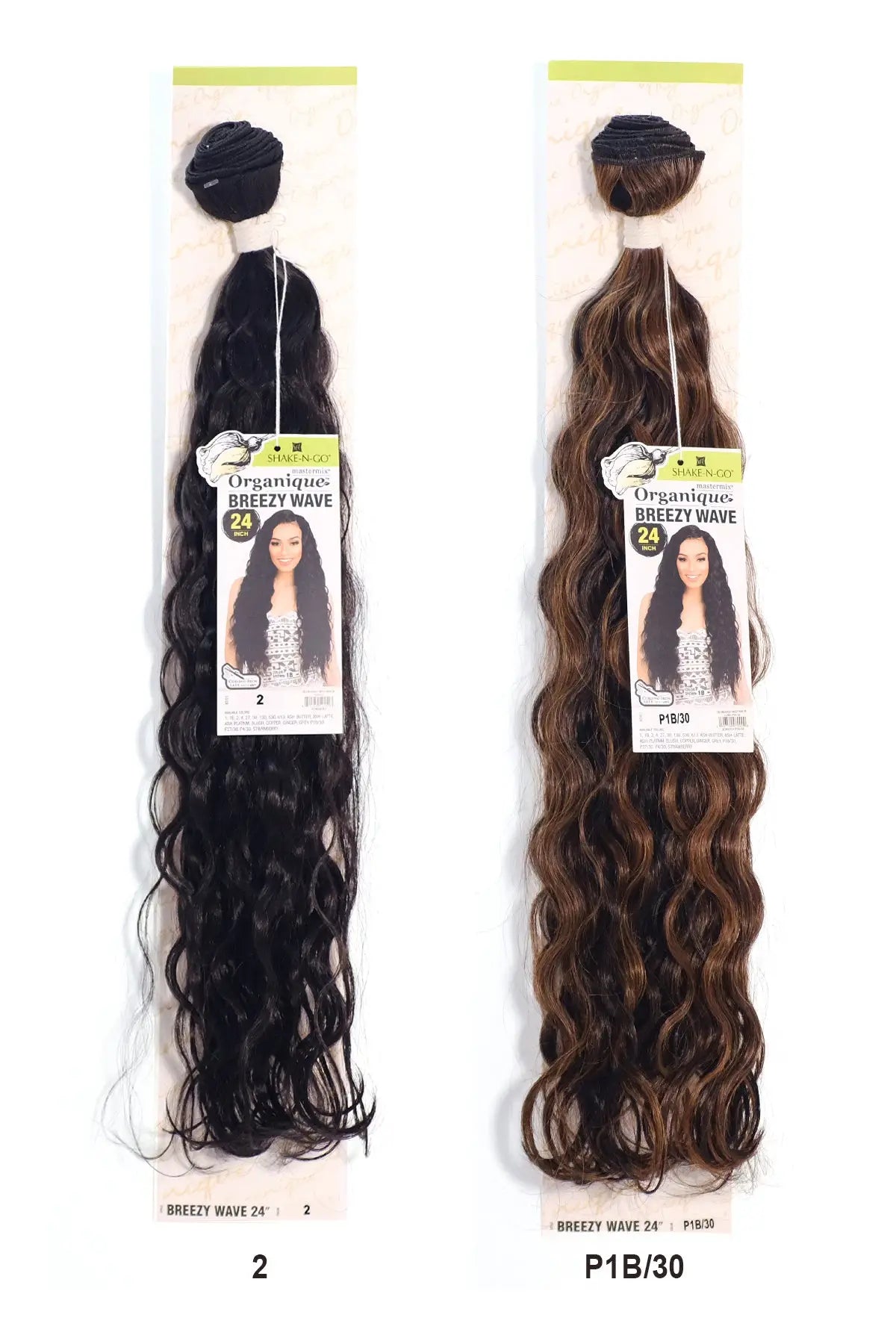 SHAKE N GO ORGANIQUE WEAVE BREEZY WAVE 24" SHAKE N GO