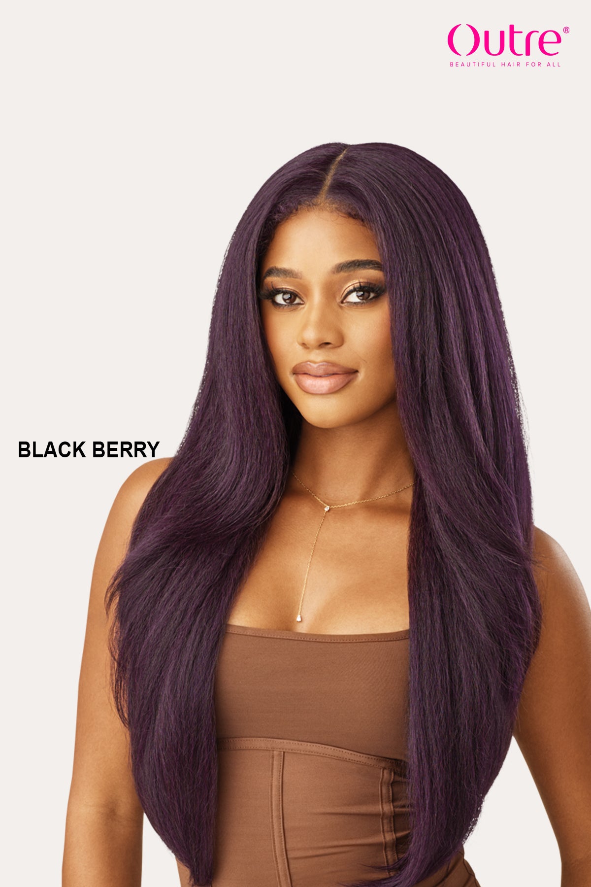 OUTRE MELTED HAIRLINE LACE FRONT WIG - KINKY SOFT 1 - BSW BEAUTY CANADA