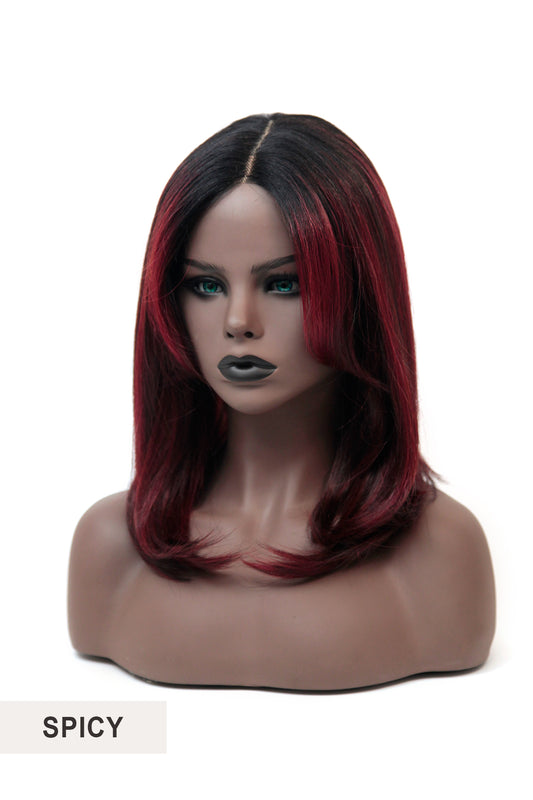 SHAKE N GO EQUAL CURTAIN BANG LACE PART WIG -SAGE - BSW BEAUTY CANADA