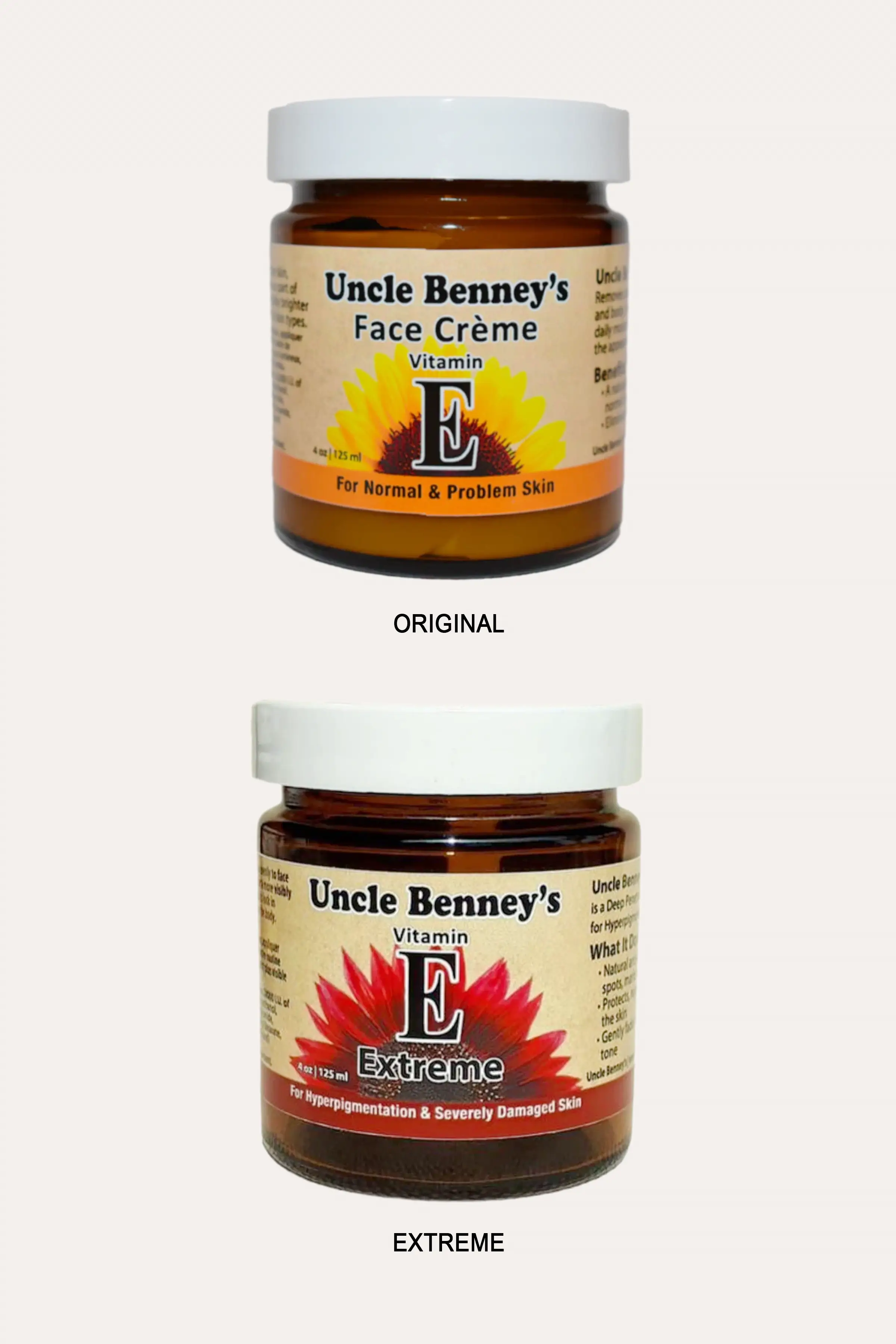 UNCLE BENNEY'S VITAMIN E FACE CREAM [ORIGINAL / EXTREME] UNCLE BENNY