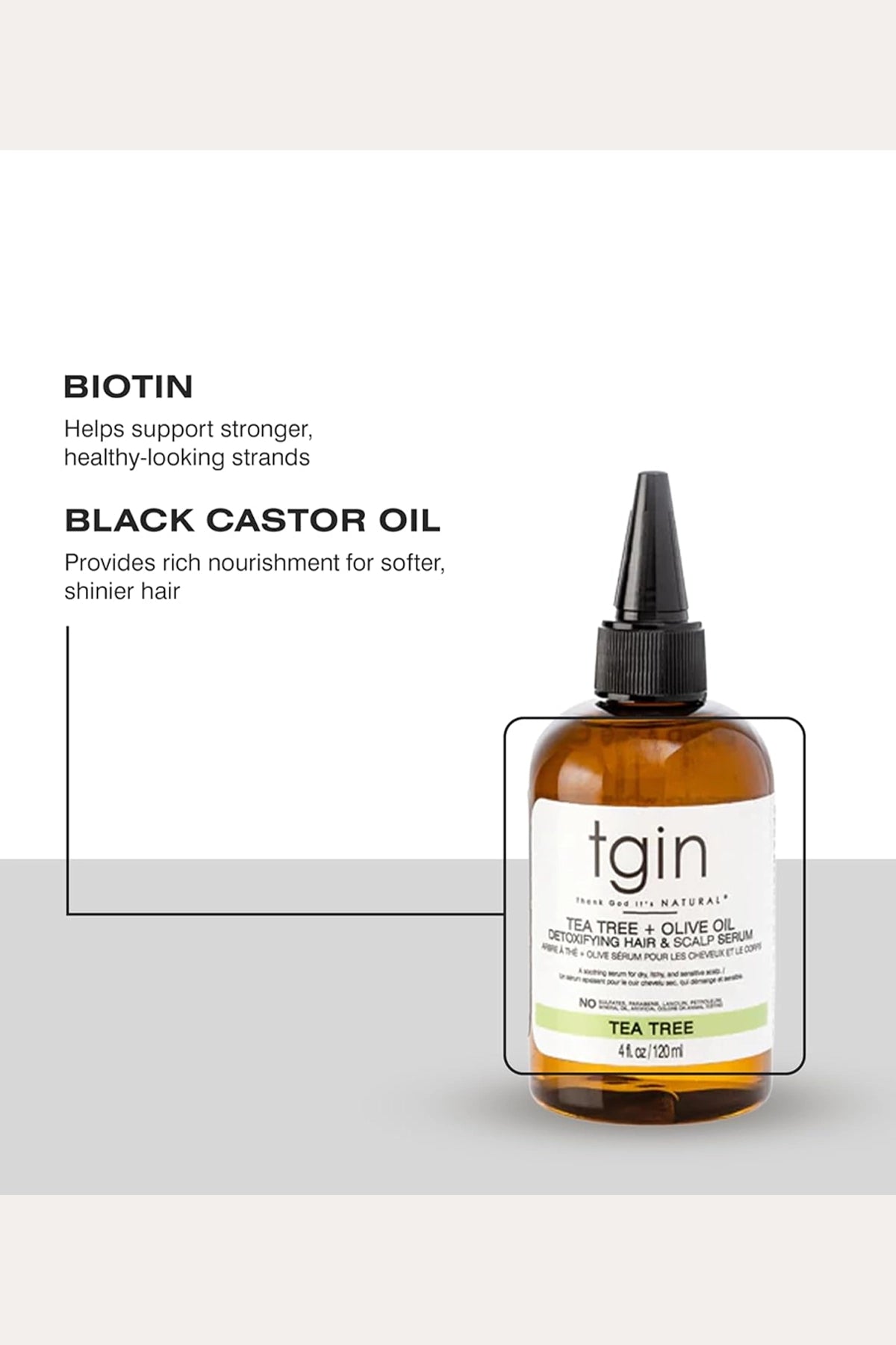 [Enregistrement] SÉRUM DÉTOXIFIANT CHEVEUX ET CUIR CHEVELU TGIN ARBRE À THÉ + HUILE D'OLIVE !