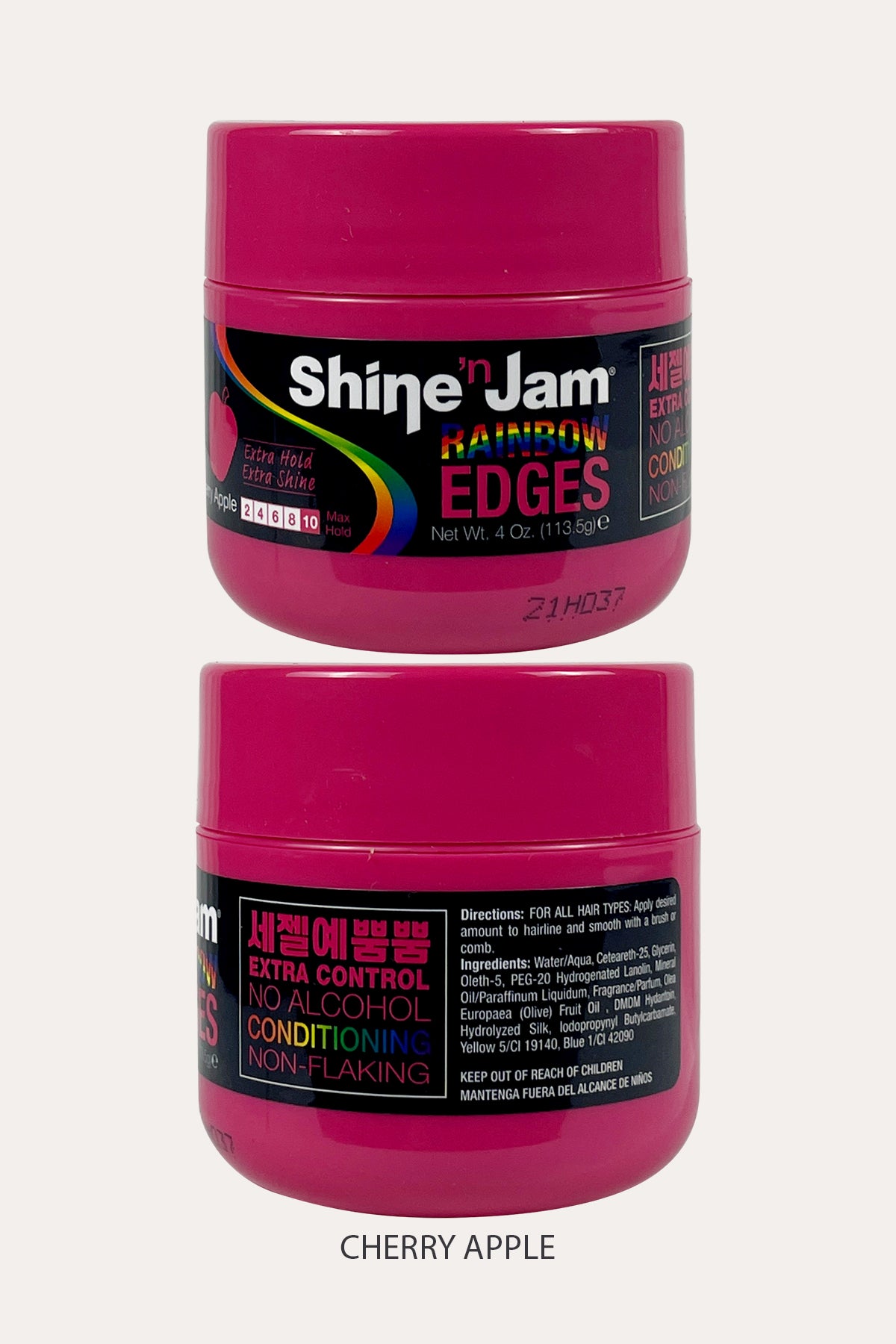 AMPRO PRO STYLE SHINE'N JAM RAINBOW EDGES 4oz - BSW BEAUTY CANADA