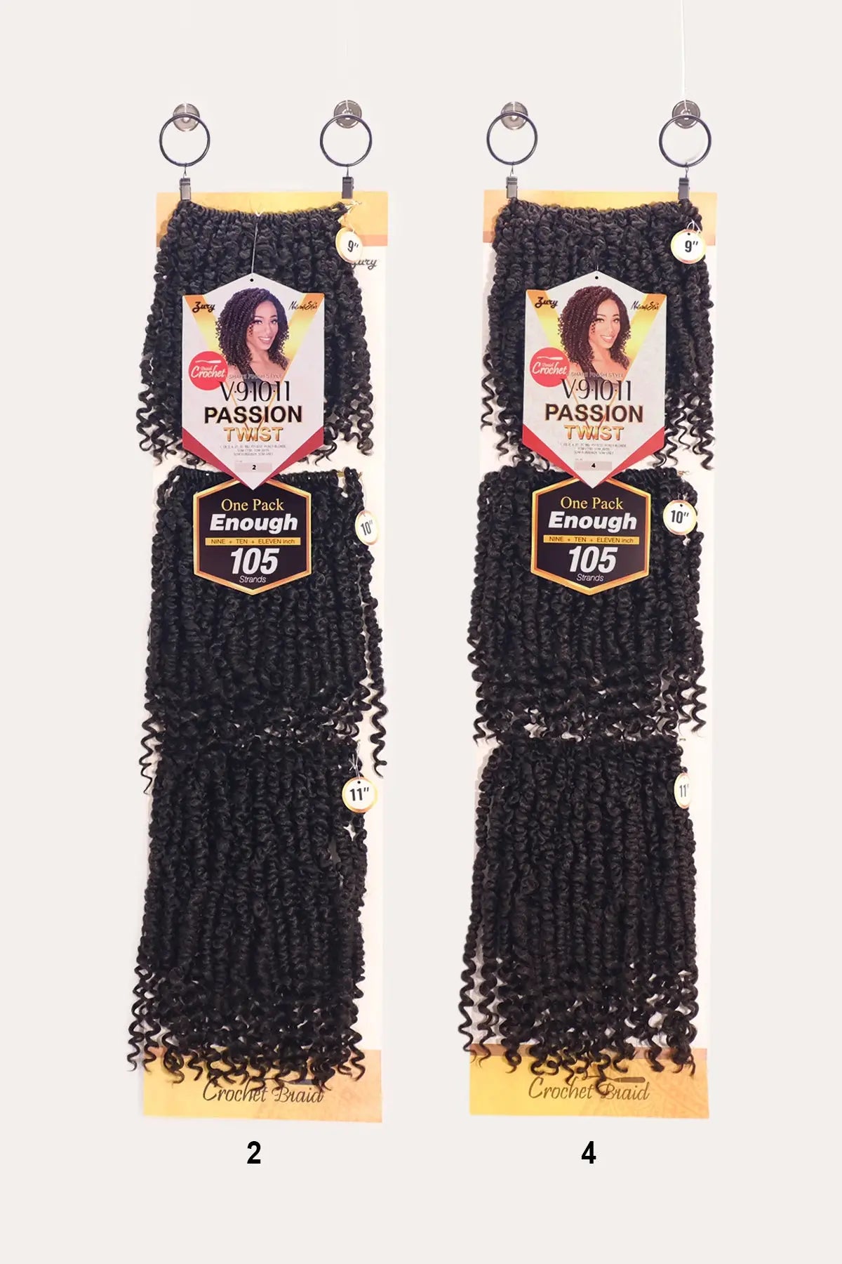 ZURY V11 PASSION TWIST CROCHET BRAID 9