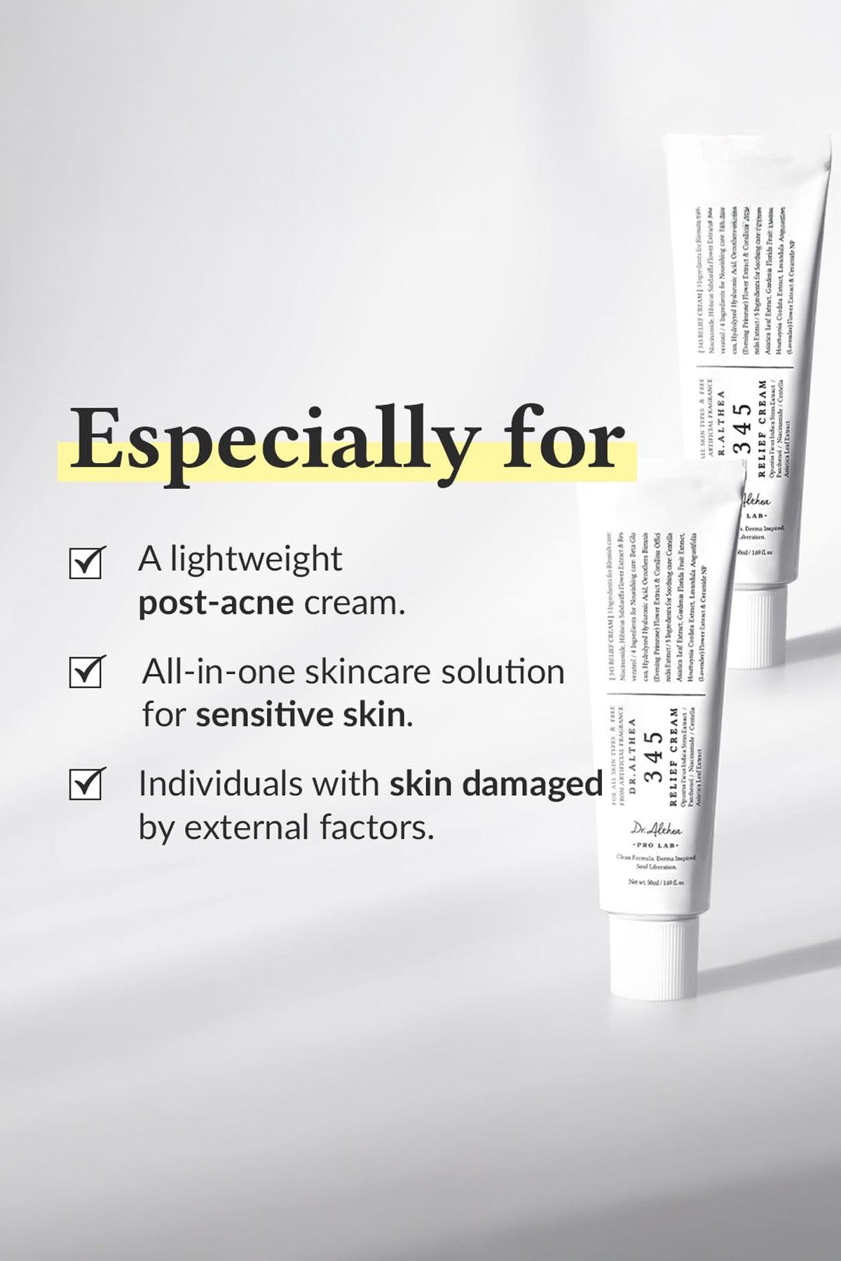 DR.ALTHEA 345 RELIEF CREAM 50ml - BSW BEAUTY CANADA