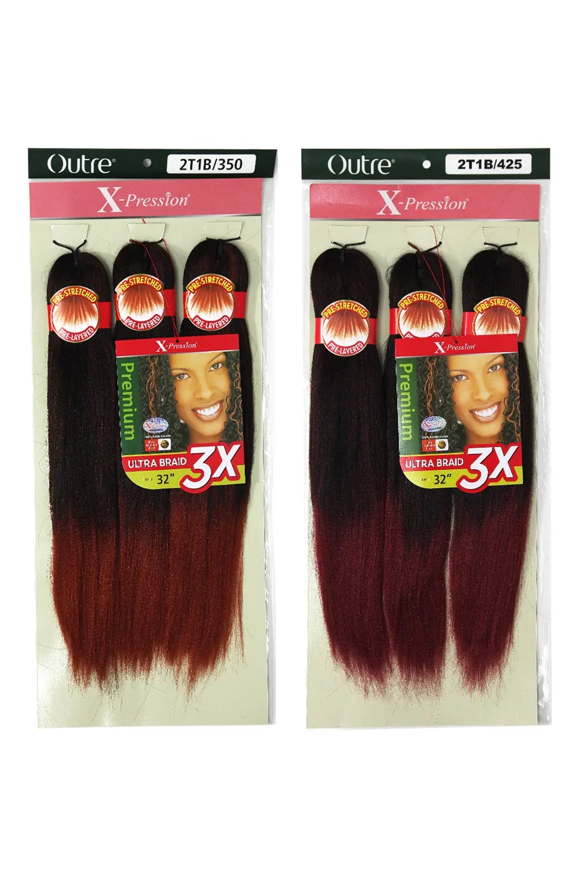 OUTRE 3X X-PRESSION PRE-STRETCHED ULTRA BRAID 32"