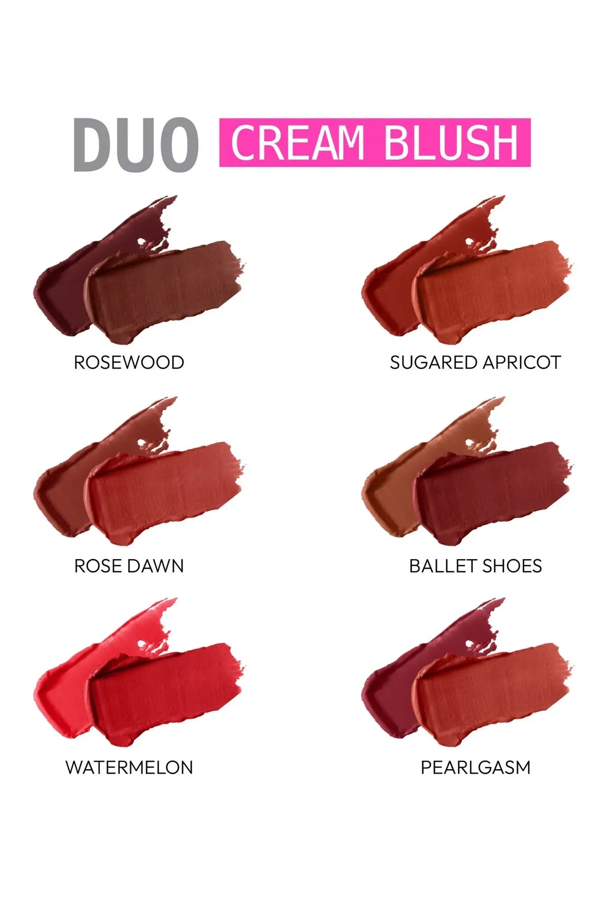 RUBY KISSES DUO CREAM BLUSH - BSW BEAUTY CANADA