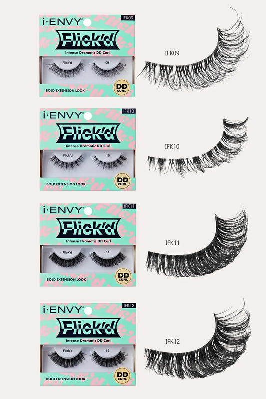 I ENVY FLICK'D CURL COLLECTION RED BEAUTY