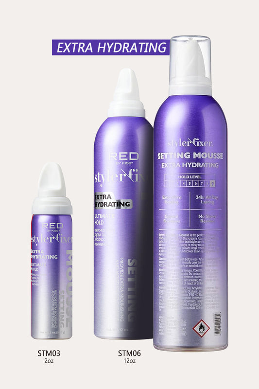 RED BY KISS SETTING MOUSSE BRAID FRIZZ CONTROL - BSW BEAUTY CANADA