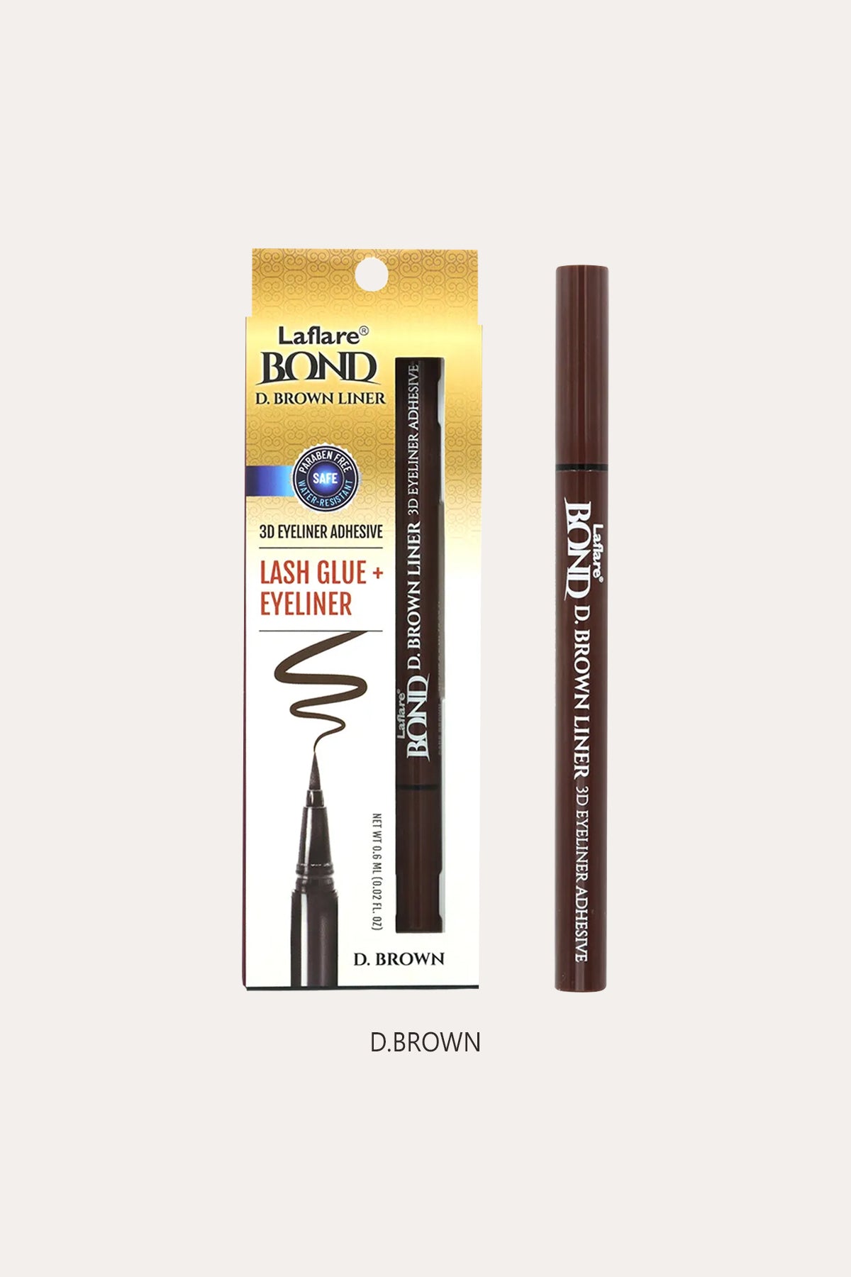 LAFLARE 3D EYELINER ADHESIVE LASH GLUE + EYELINER - BSW BEAUTY CANADA