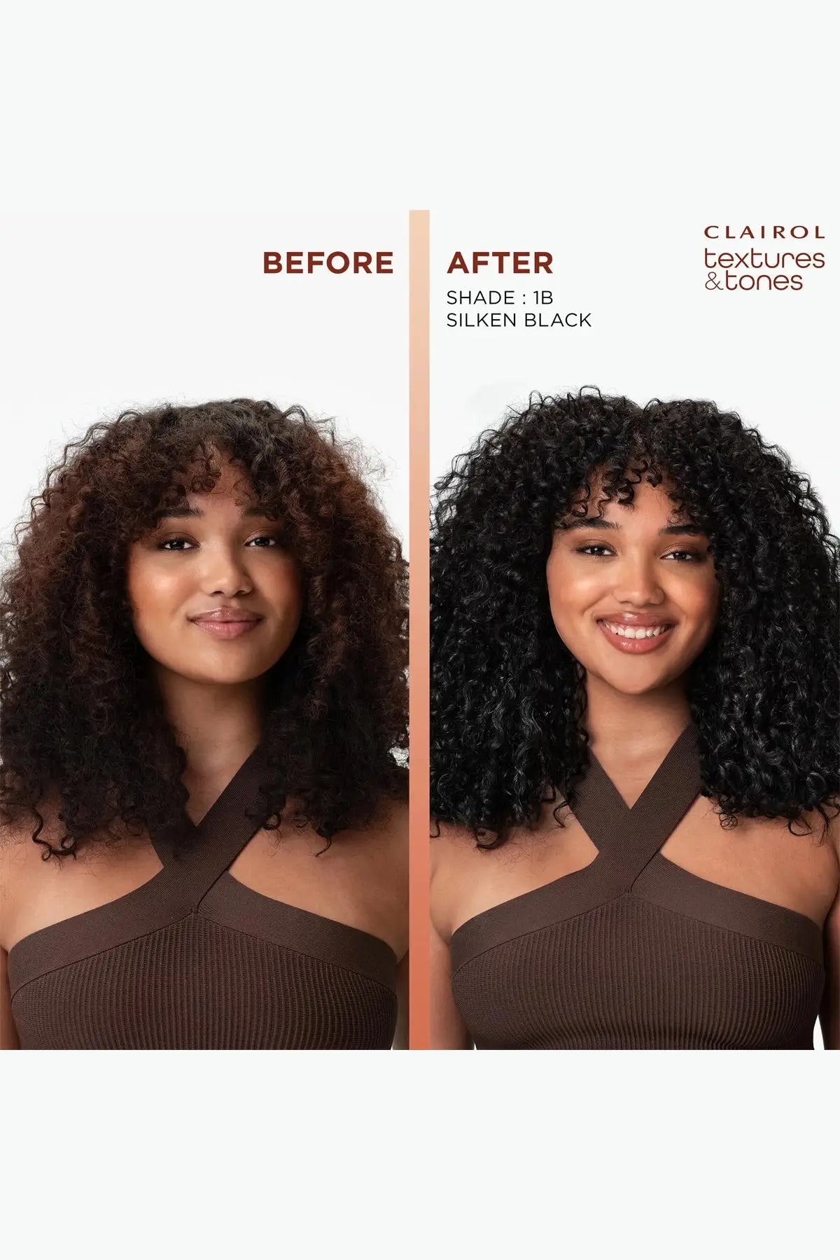 CLAIROL TEXTURES & TONES PERMANENT HAIR COLOR DYE KIT CLAIROL