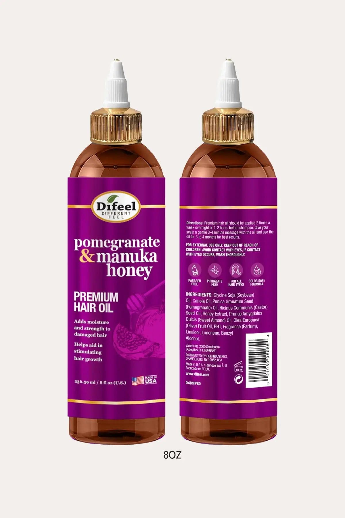 DIFEEL POMEGRANATE & MANUKA HONEY PREMIUM HAIR OIL