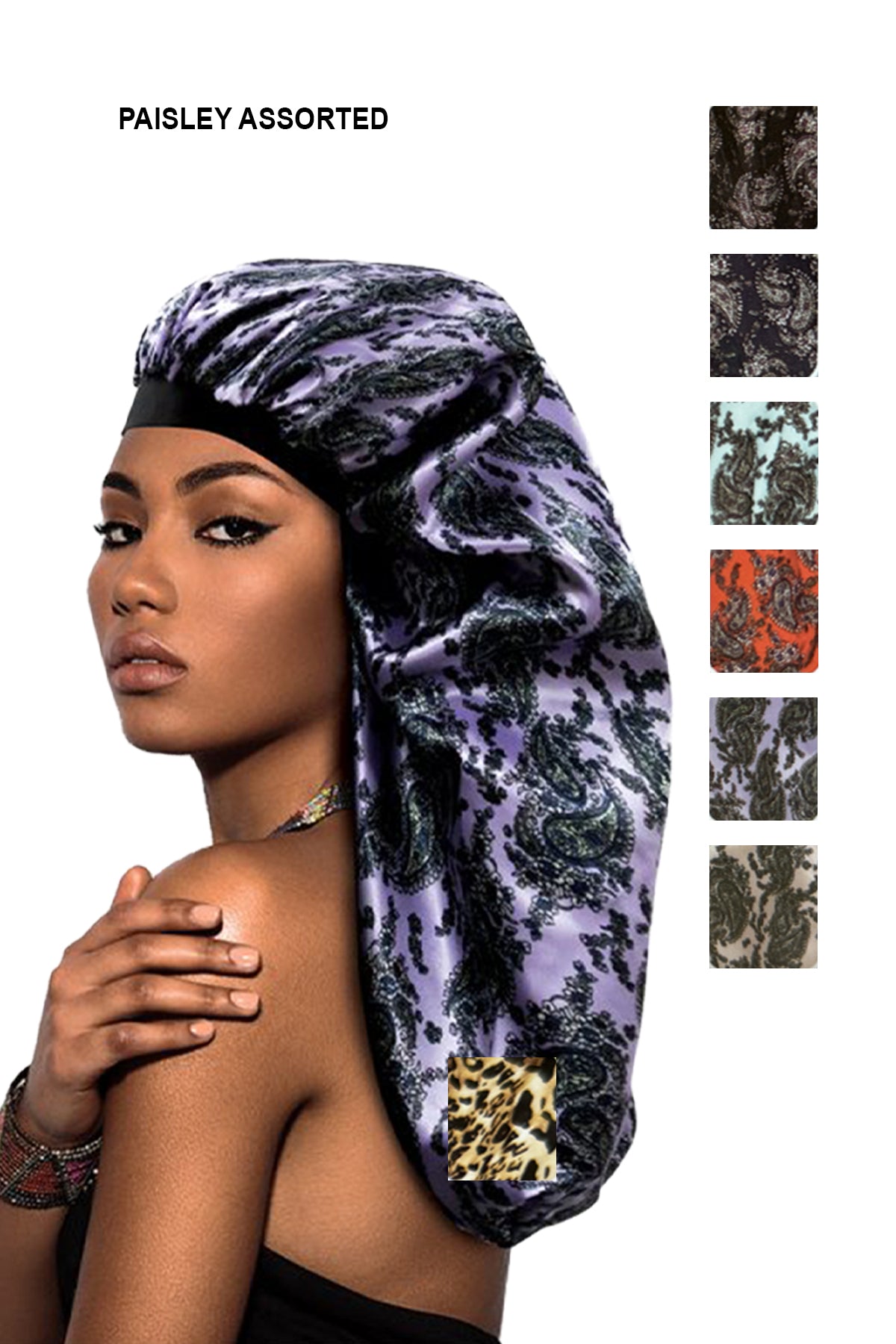 BEAUTY TOWN DOUBLE LAYER BONNET - BSW BEAUTY CANADA