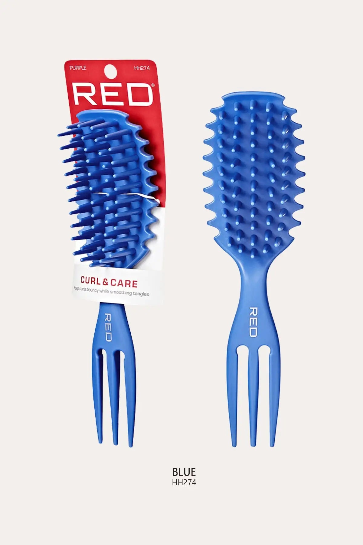 RED BY KISS CURL & CARE DETANGLE BRUSH