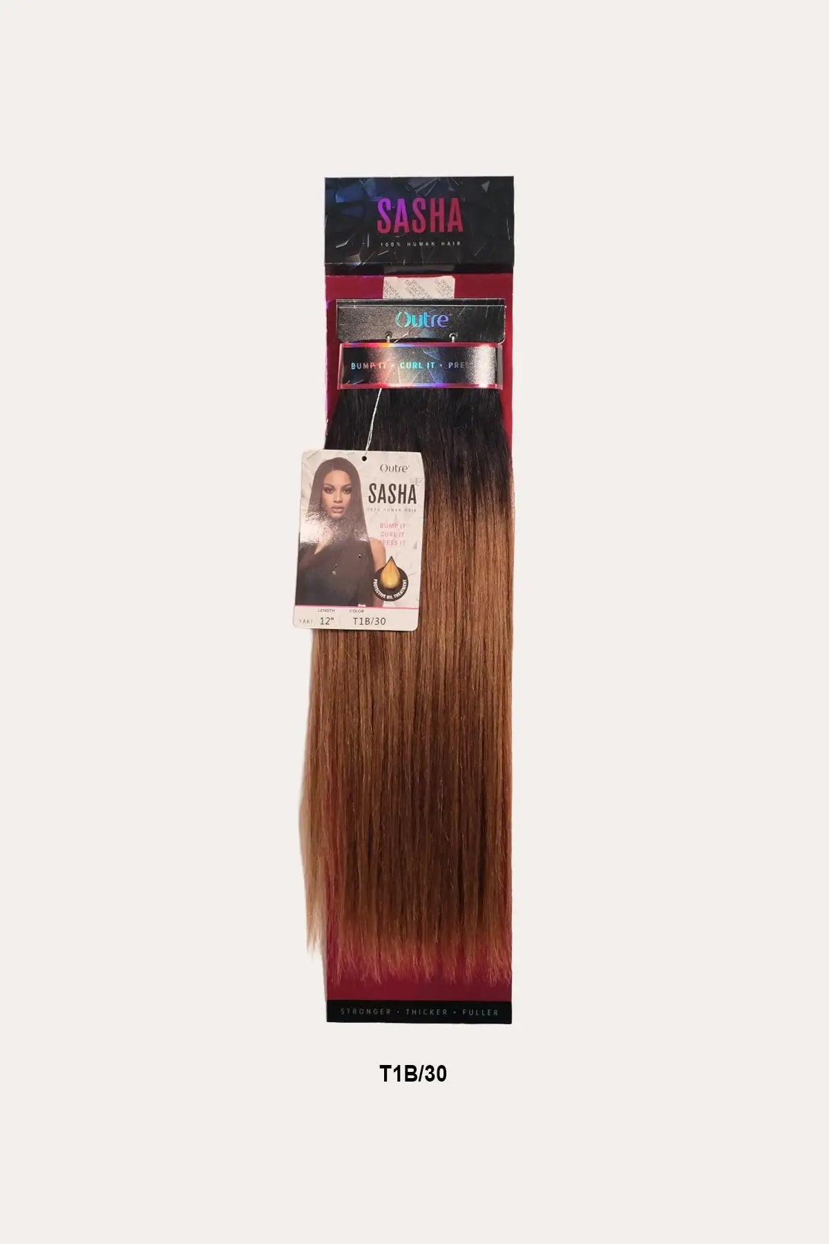 OUTRE HUMAN HAIR WEAVE SASHA YAKI - 12"