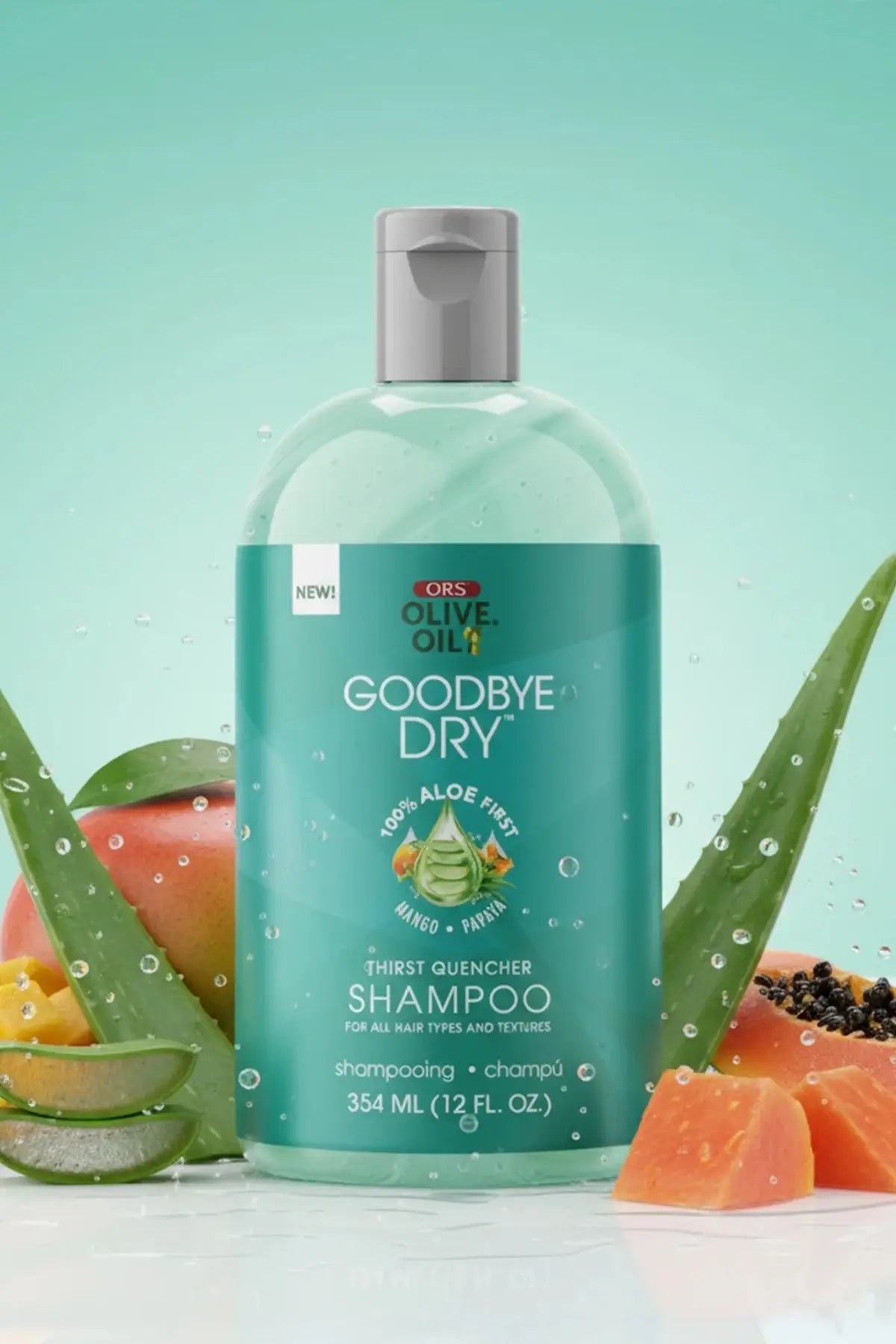 ORS OLIVE OIL GOODBYE DRY THIRST QUENCHER SHAMPOO 12oz ORS
