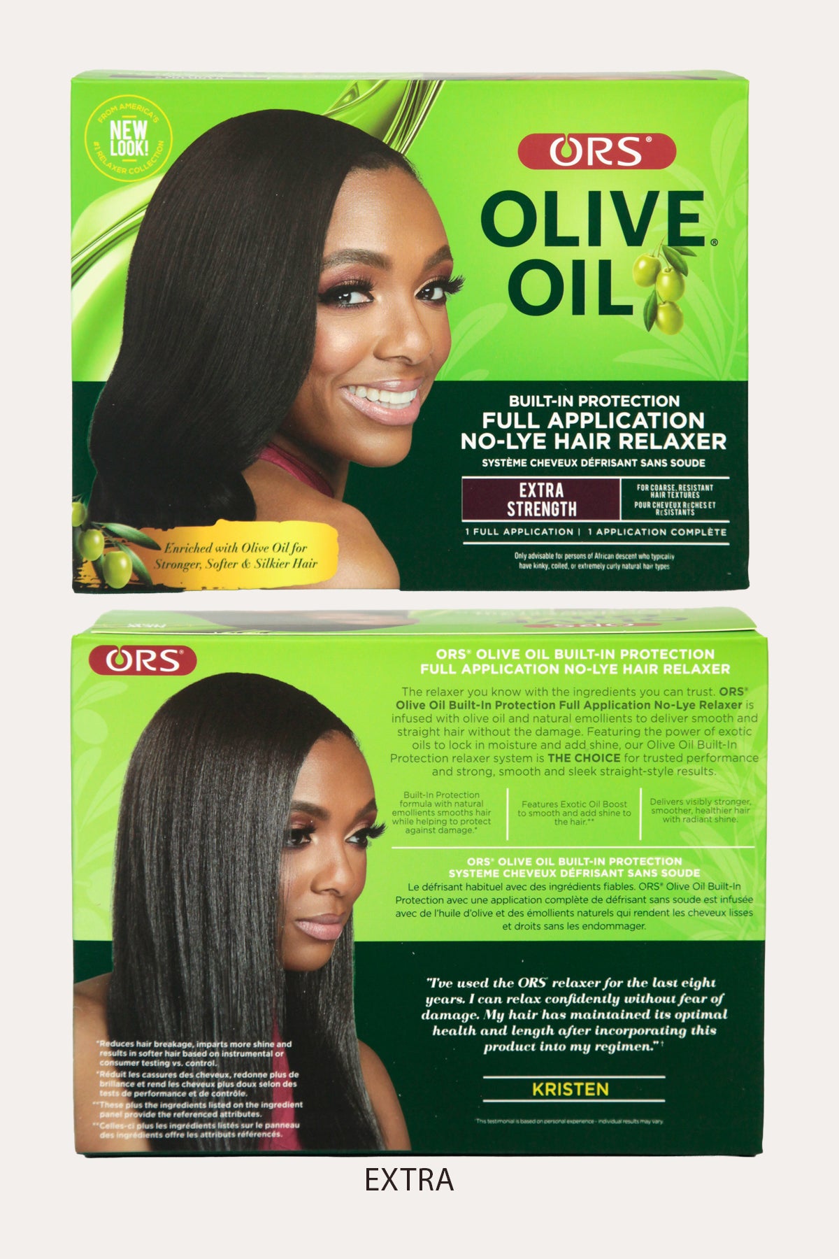 ORS OLIVE OIL BUILT IN PROTECTION FULL APPLICATION NO LYE HAIR RELAXER