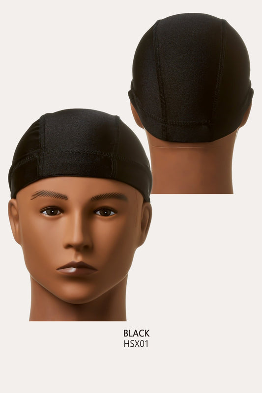 RED SPANDEX DOME CAP RED BY KISS