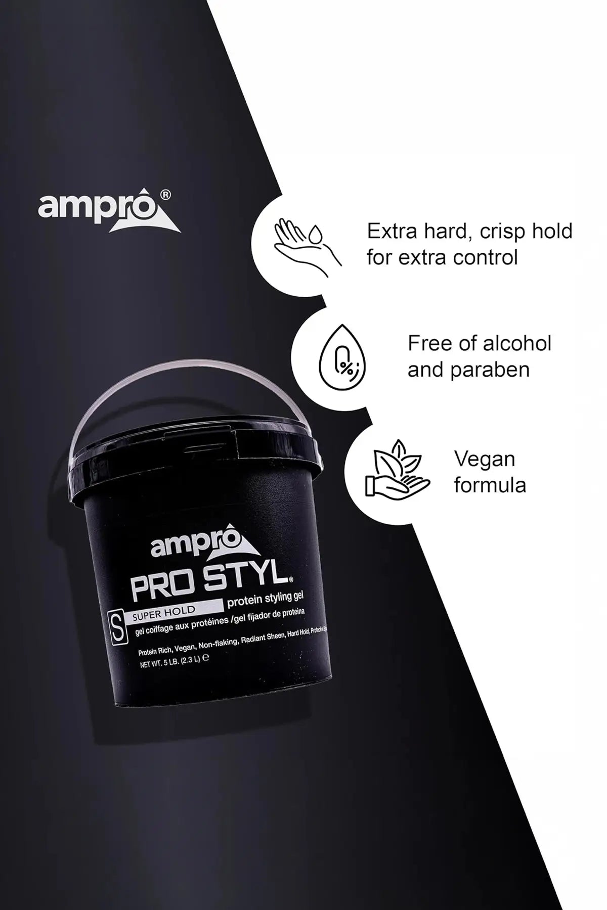 Ampro Bisc AMPRO PRO STYL SUPER HOLD GEL