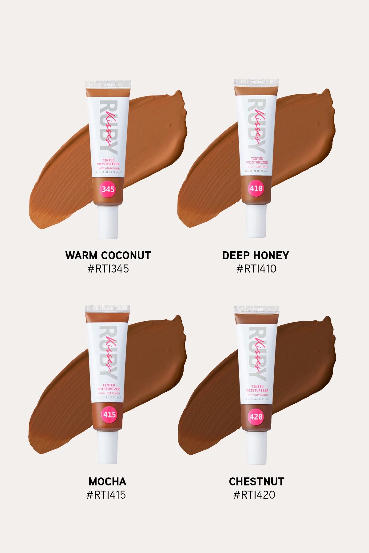 RUBY KISSES TINTED MOISTURIZER