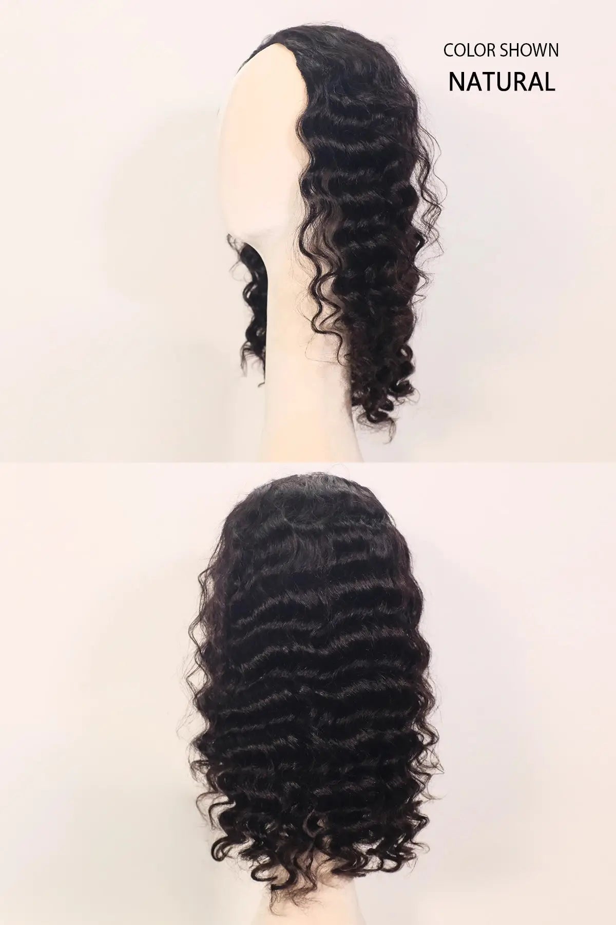 OUTRE EVERROOT UNPROCESSED HUMAN HAIR HALF WIG - HH DEEP WAVE 16