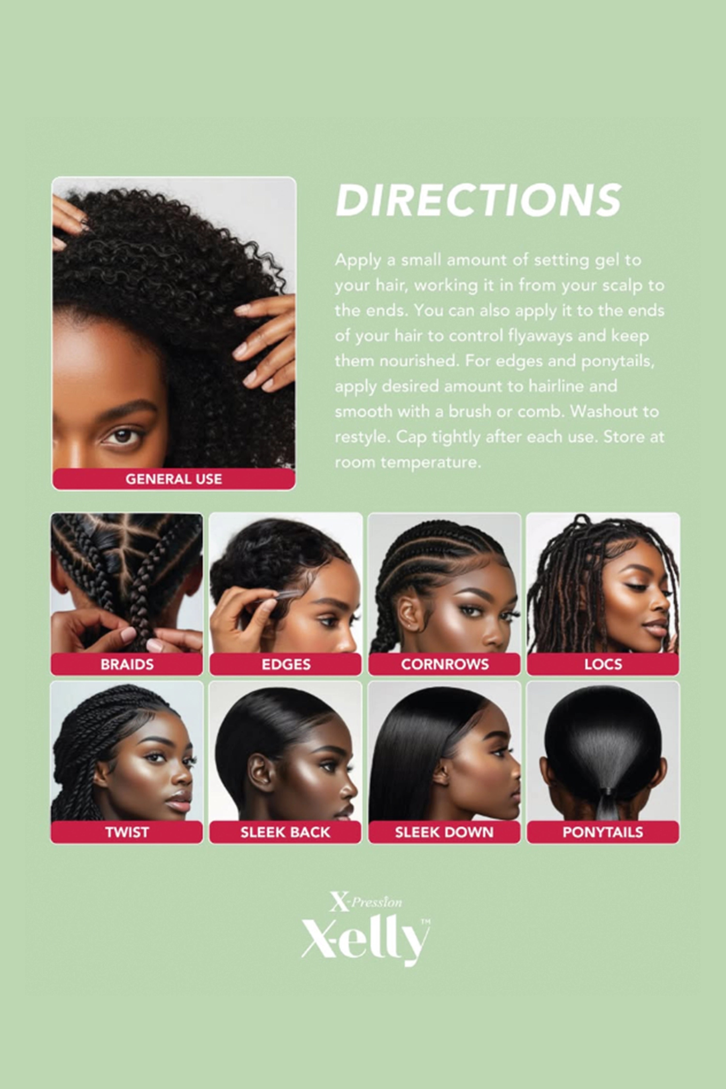 X-PRESSION X-ELLY SETTING GEL | Braiding Gel