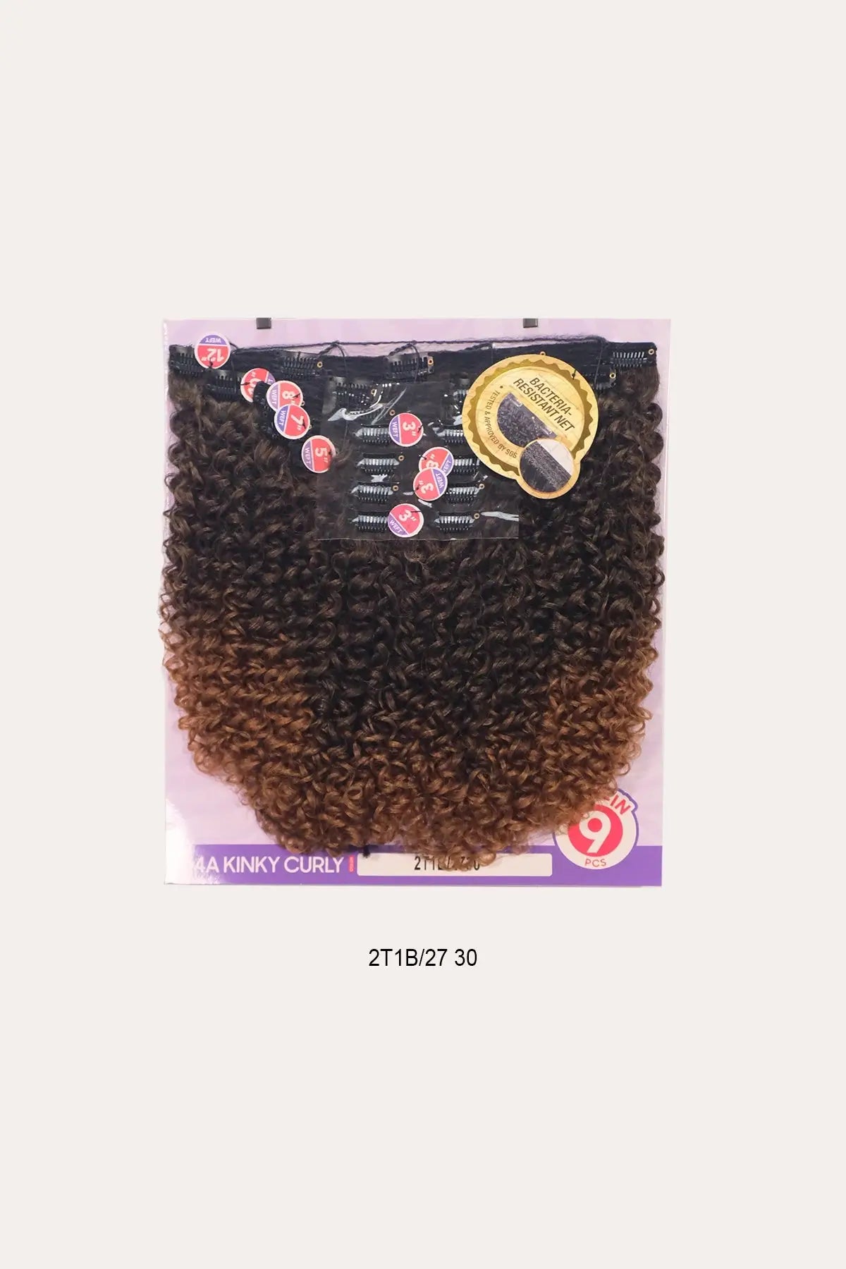 OUTRE BIG BEAUTIFUL HAIR CLIP-IN 9 PIÈCES - BOUCLES CRÉPUES 4A