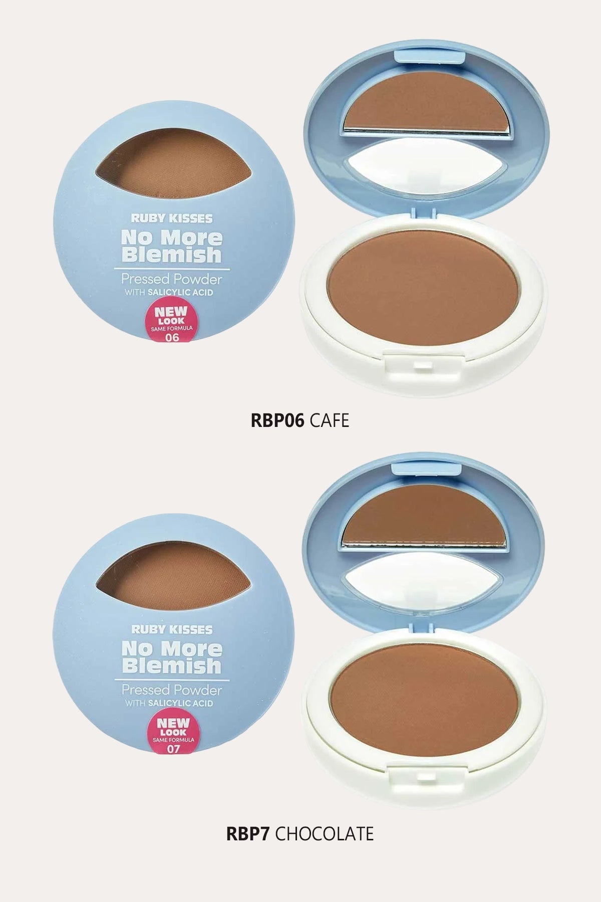RUBY KISSES NO MORE BLEMISH PRESSED POWDER