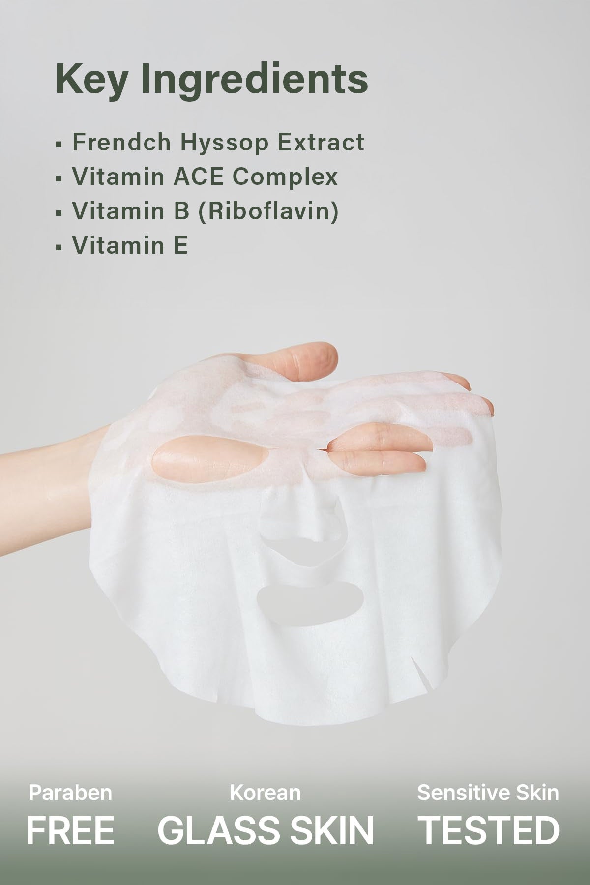 ARENCIA HOLY HYSSOP SHEET MASK - BSW BEAUTY CANADA