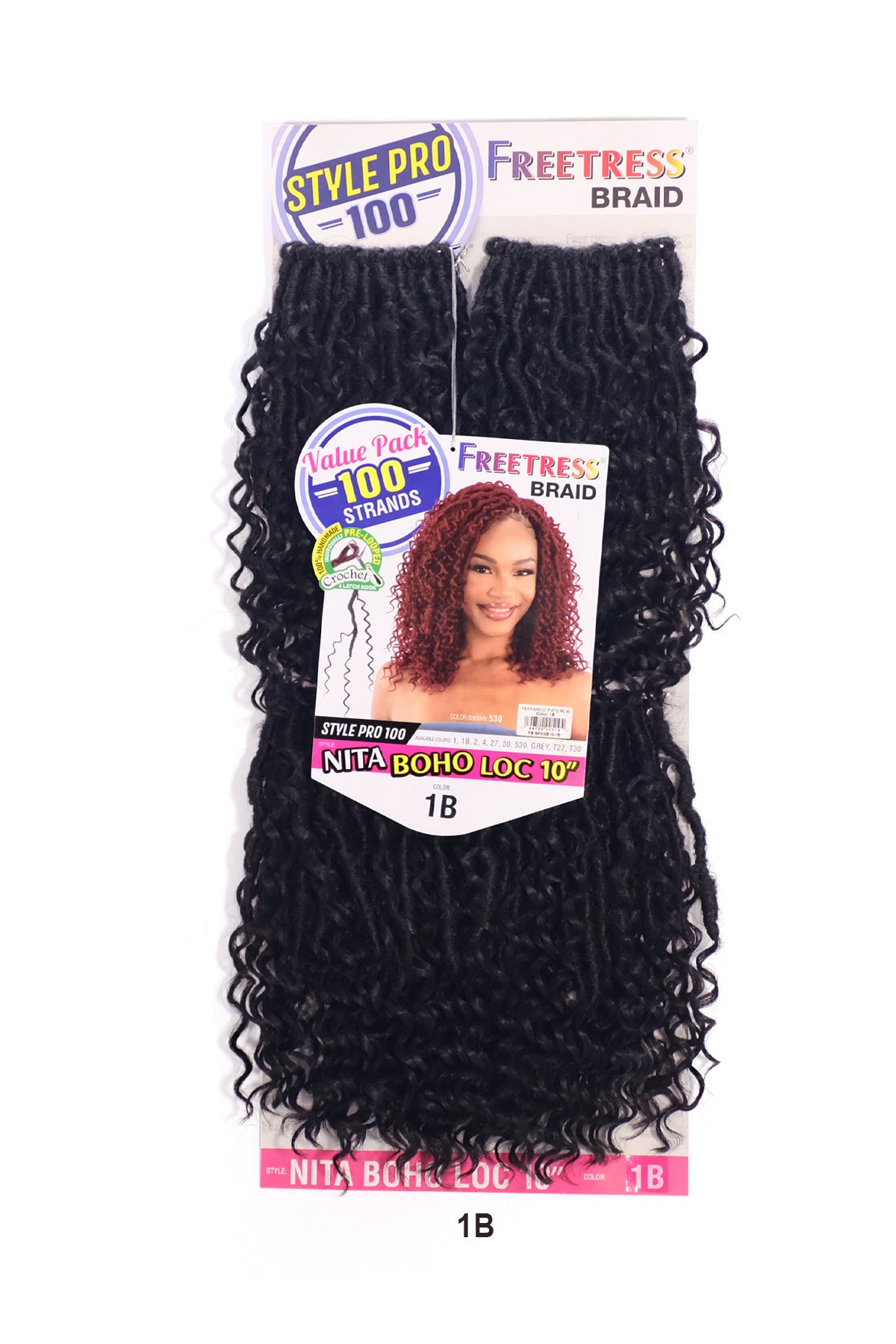 SHAKE N GO FREETRESS BRAID STYLE PRO 100 NITA BOHO LOC 10