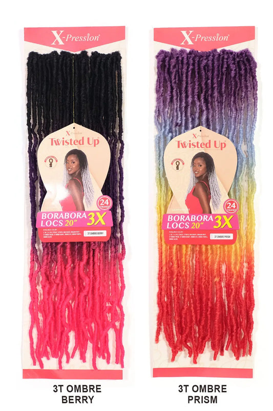 OUTRE X-PRESSION TWISTED UP 3X BORABORA LOCS 20" OUTRE