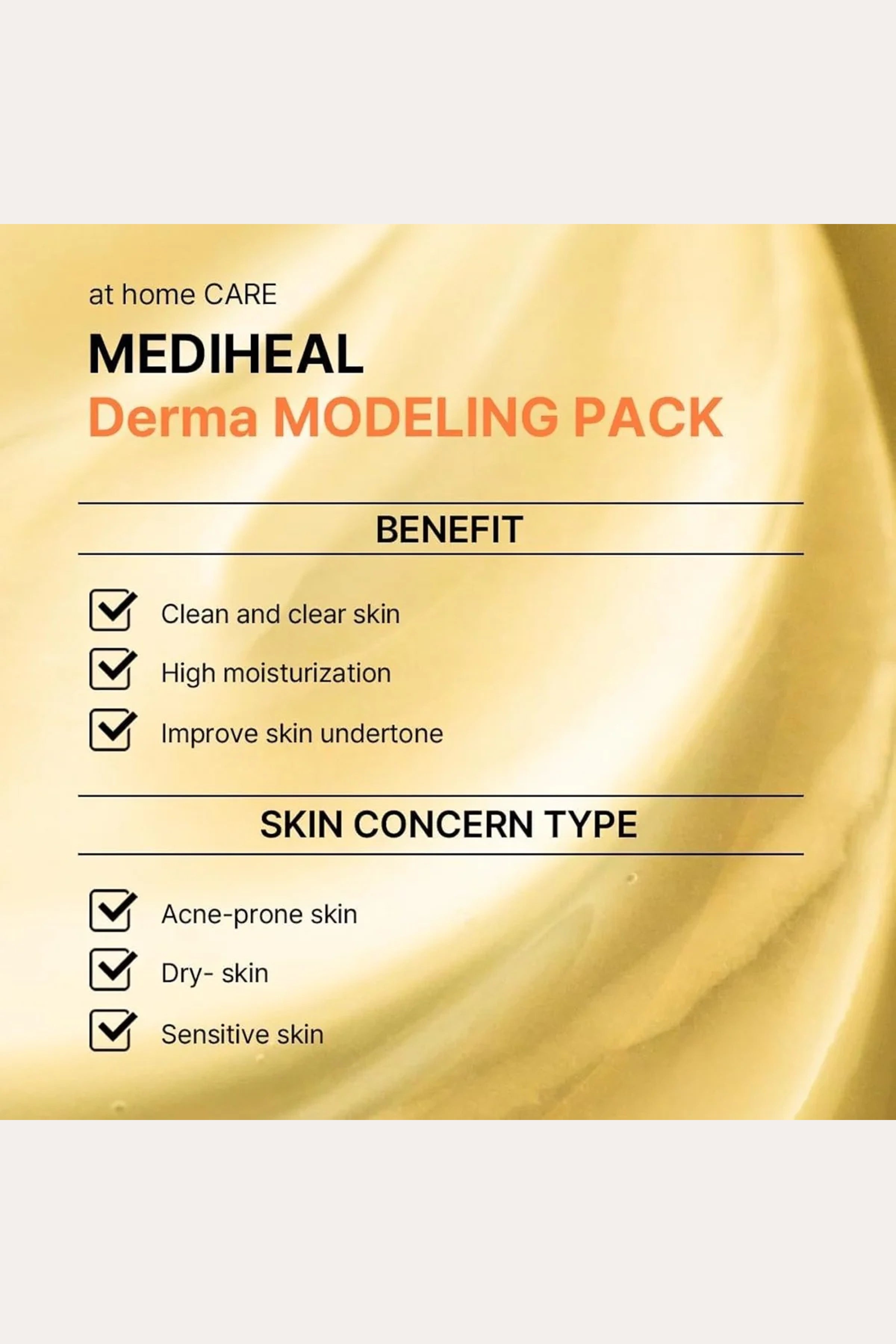 MEDIHEAL MASQUE MODELANT DERMA VITAMINE