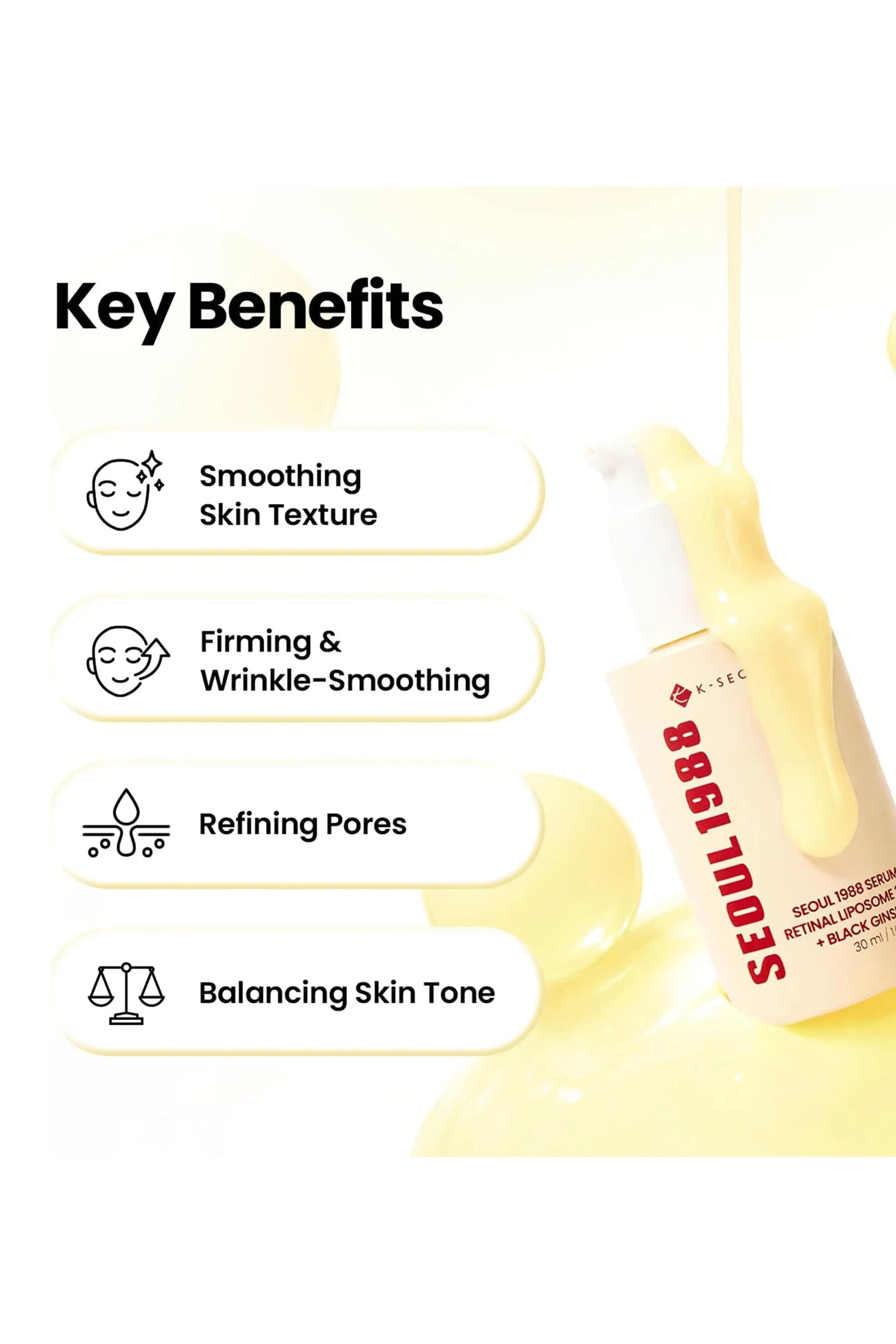 K-SECRET SEOUL 1988 SERUM RETINAL LIPOSOME 2% + BLACK GINSENG