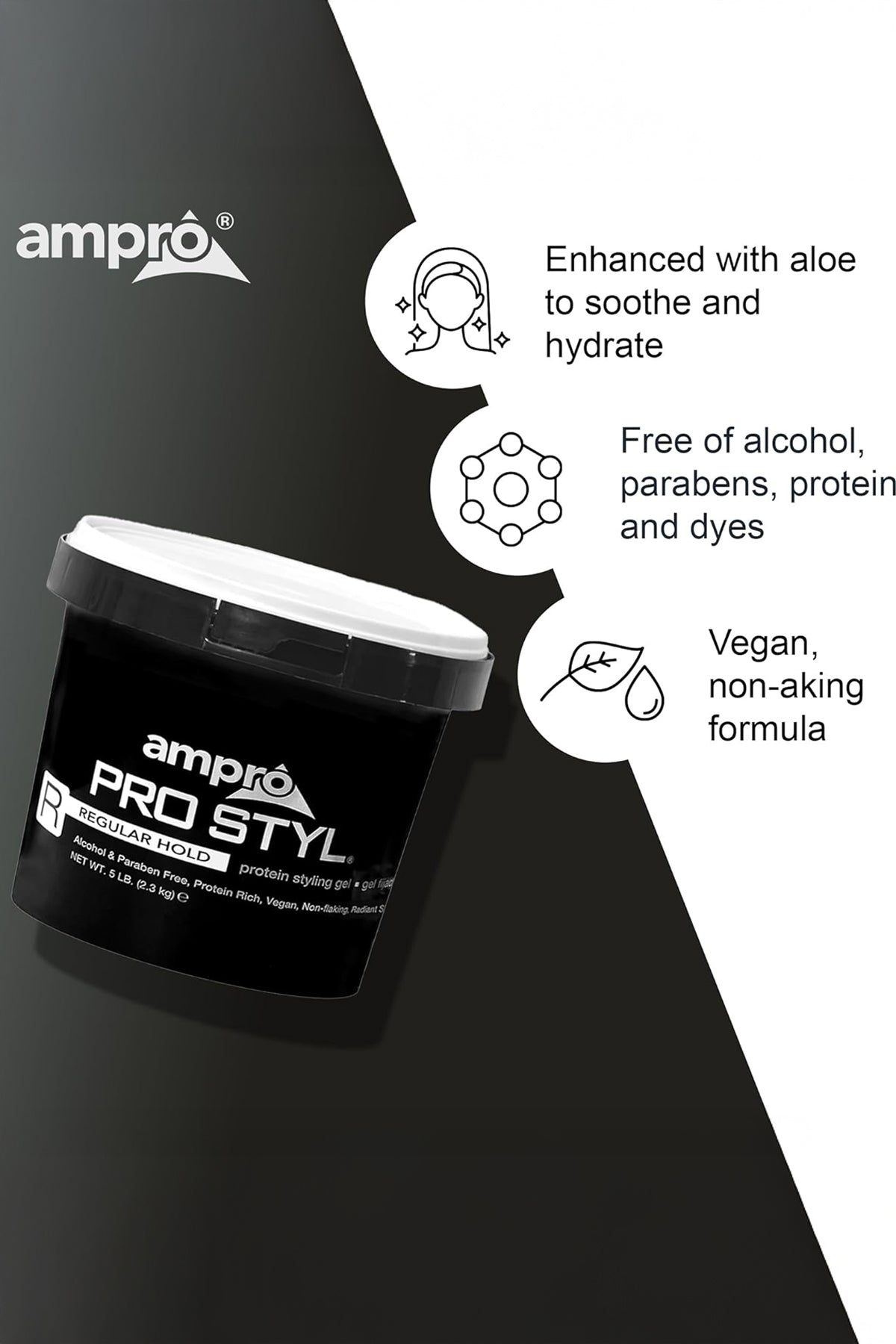 AMPRO PRO STYL GEL - REGULAR