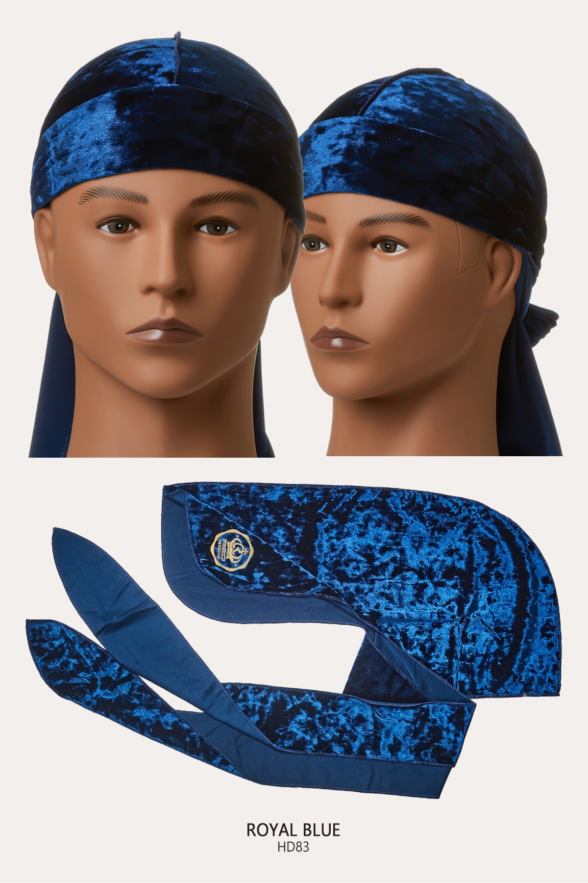 RED BY KISS BOW WOW POWER WAVE CRUSHED VELVET DURAG - BSW BEAUTY CANADA