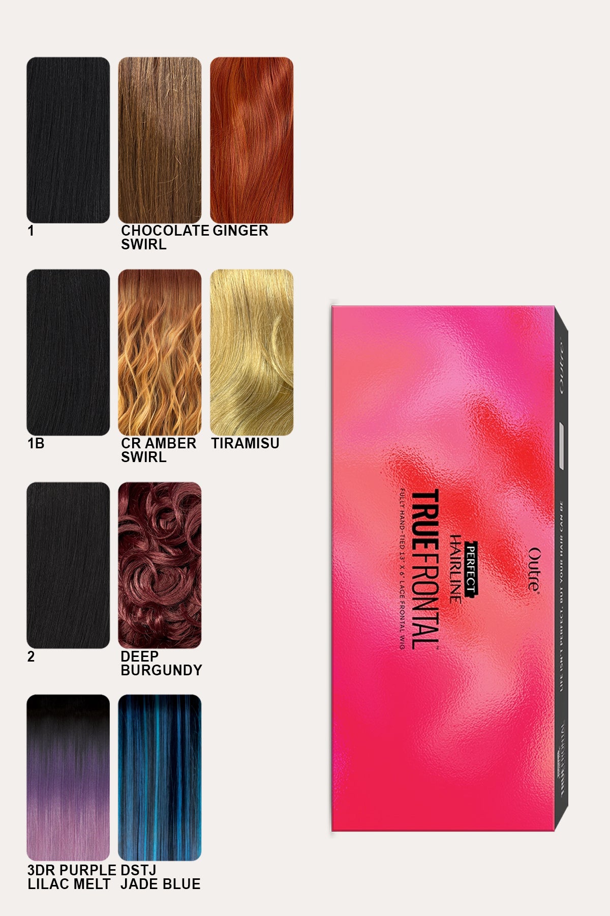 OUTRE PERFECT HAIRLINE TRUE FRONTAL 13X6 LACE FRONTAL WIG - PEAK 712 - BSW BEAUTY CANADA