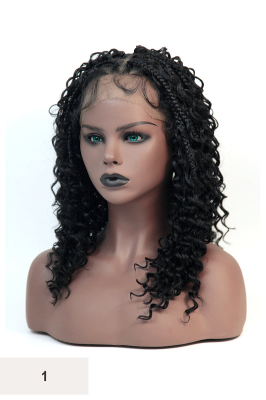 MAYDE WHOLE LACE CROCHET BRAIDED WIG - ARUBA BOHO BRAID 18" - BSW BEAUTY CANADA