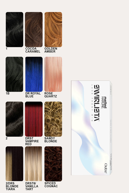 OUTRE MELTED HAIRLINE SWIRLISTA HD LACE FRONT WIG - SWIRL 112 - BSW BEAUTY CANADA