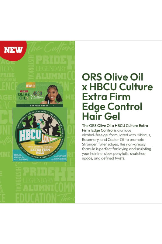 ORS OLIVE OIL HBCU EDGE CONTROL HAIR GEL 2.25oz ORS