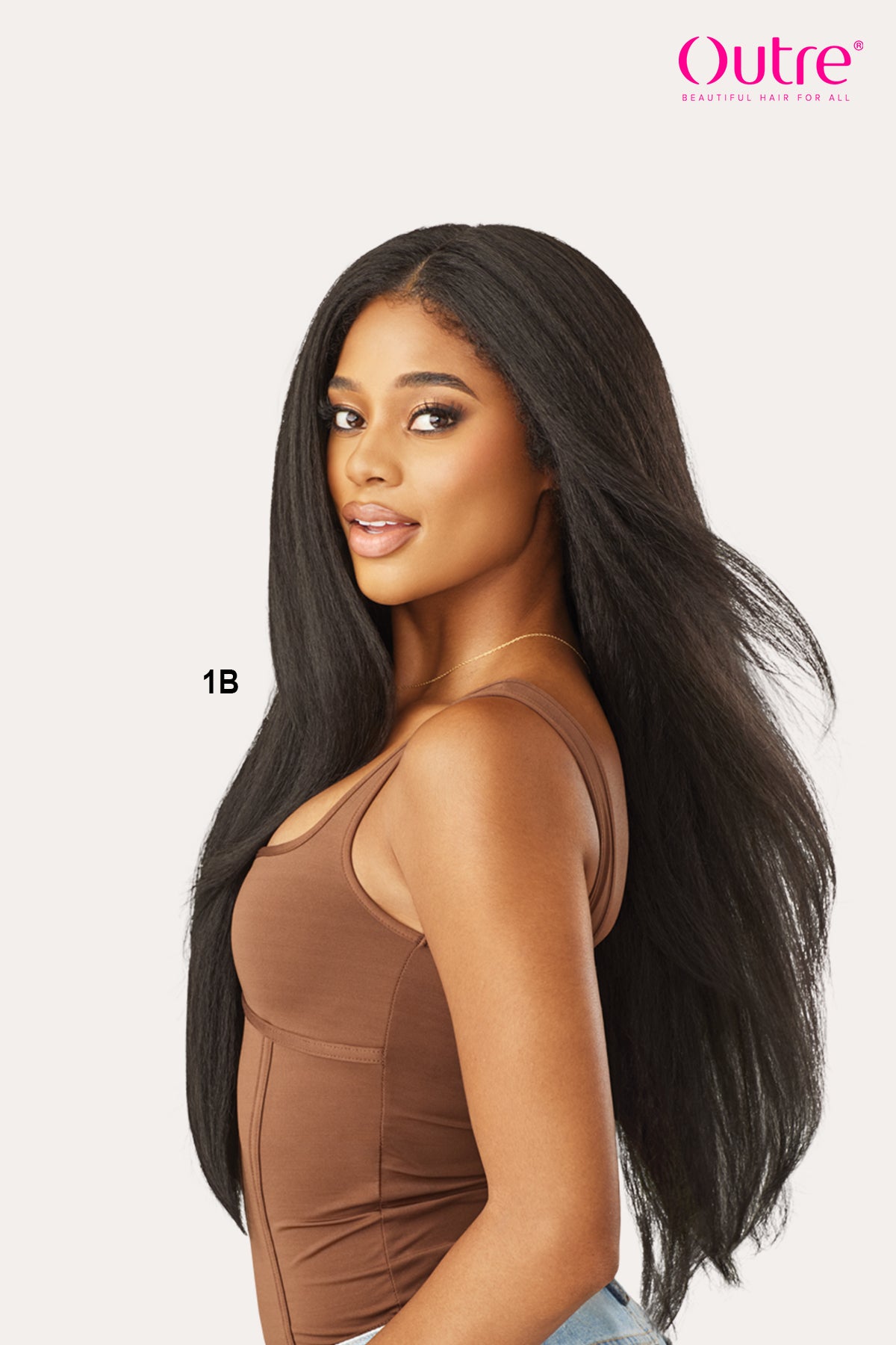 OUTRE MELTED HAIRLINE LACE FRONT WIG - KINKY SOFT 1 - BSW BEAUTY CANADA