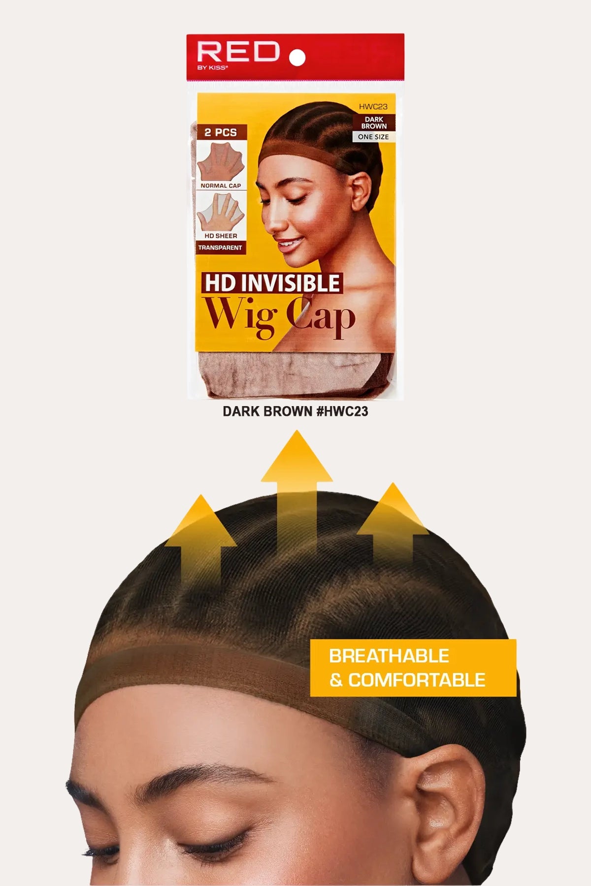 RED BY KISS HD INVISIBLE WIG CAP