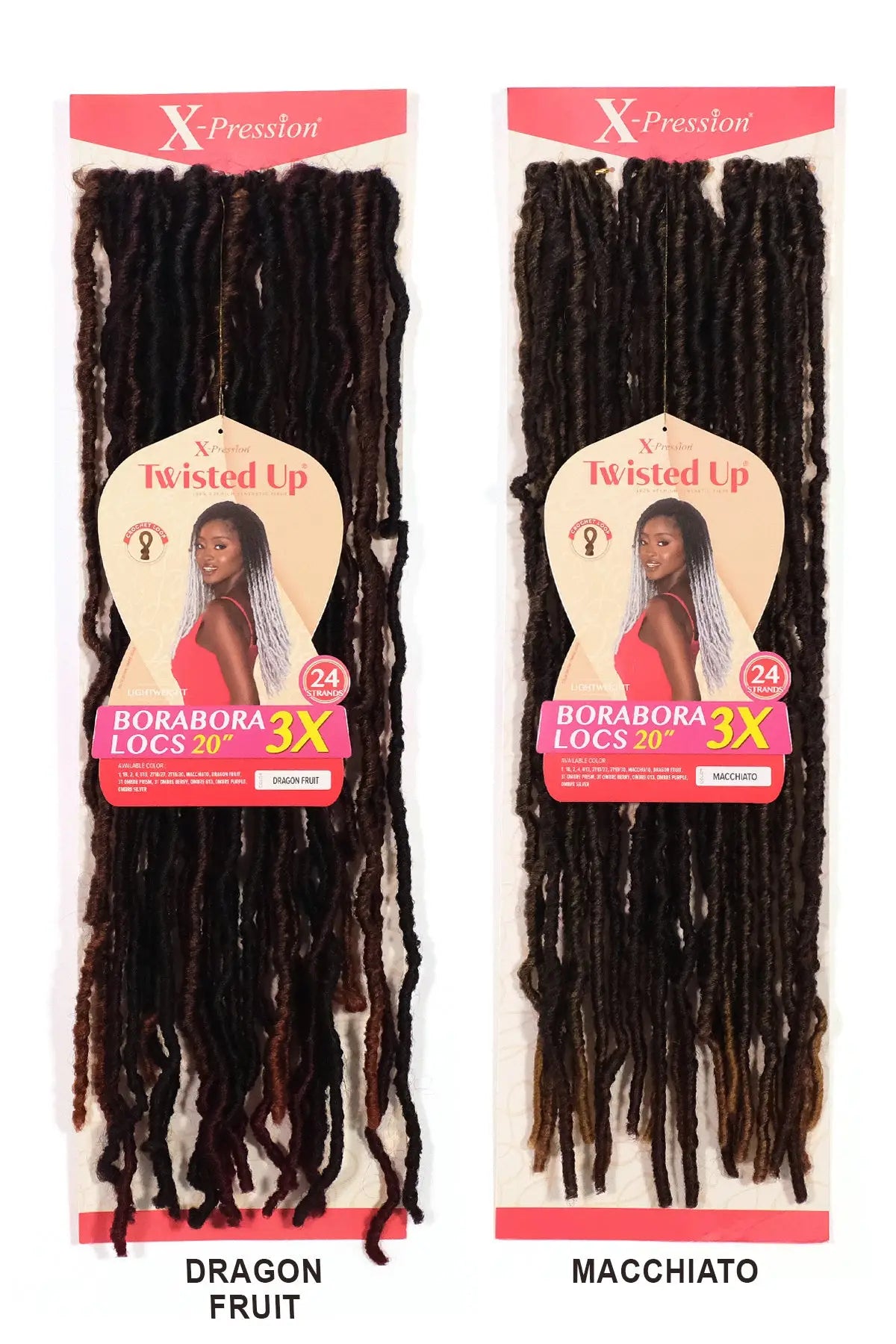 OUTRE X-PRESSION TWISTED UP 3X BORABORA LOCS 20" OUTRE