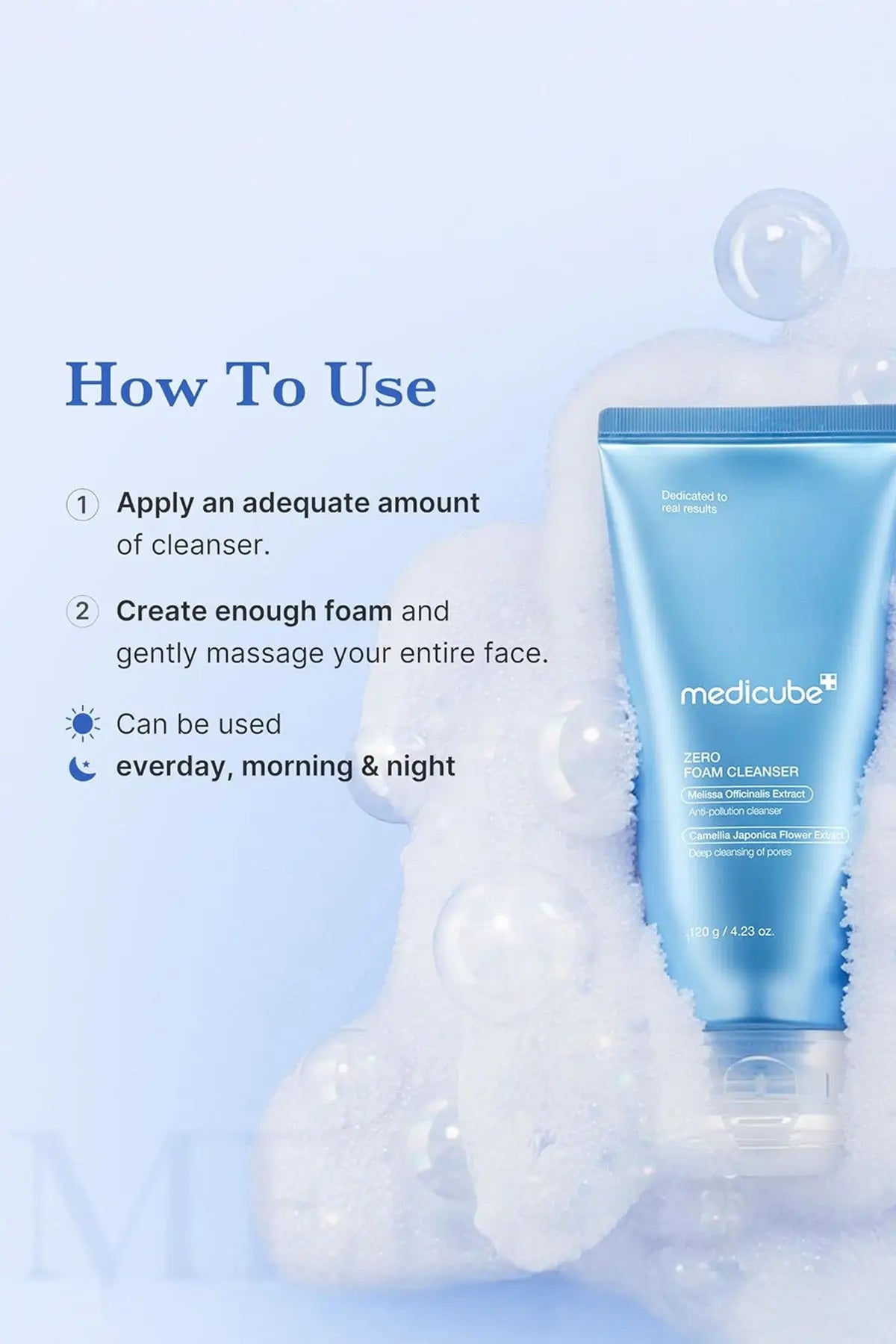 MEDICUBE ZERO FOAM CLEANSER 120g MEDICUBE