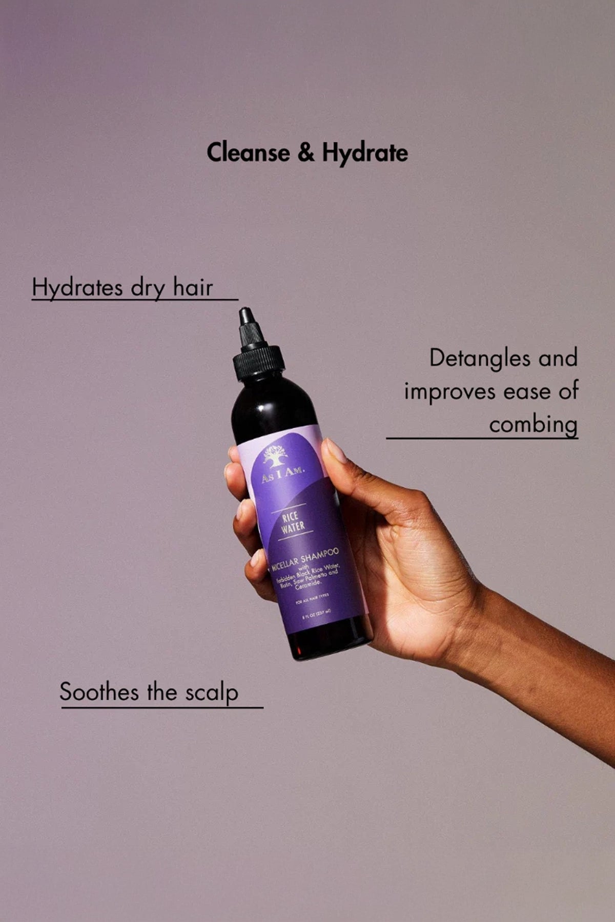 [Inscrivez-vous] Shampooing Micellaire AS I AM RIZ !
